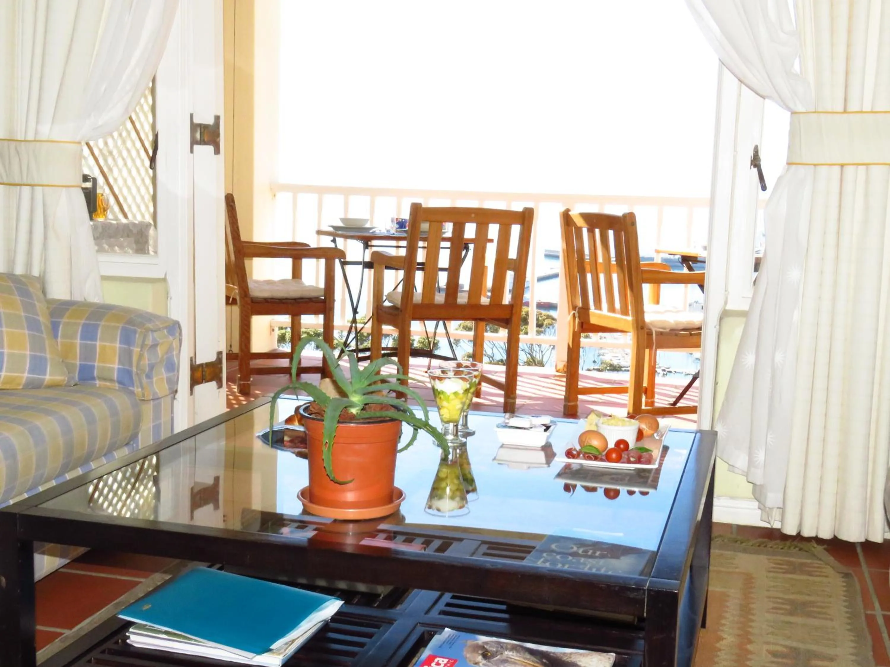 Continental breakfast in Albatross Guest House