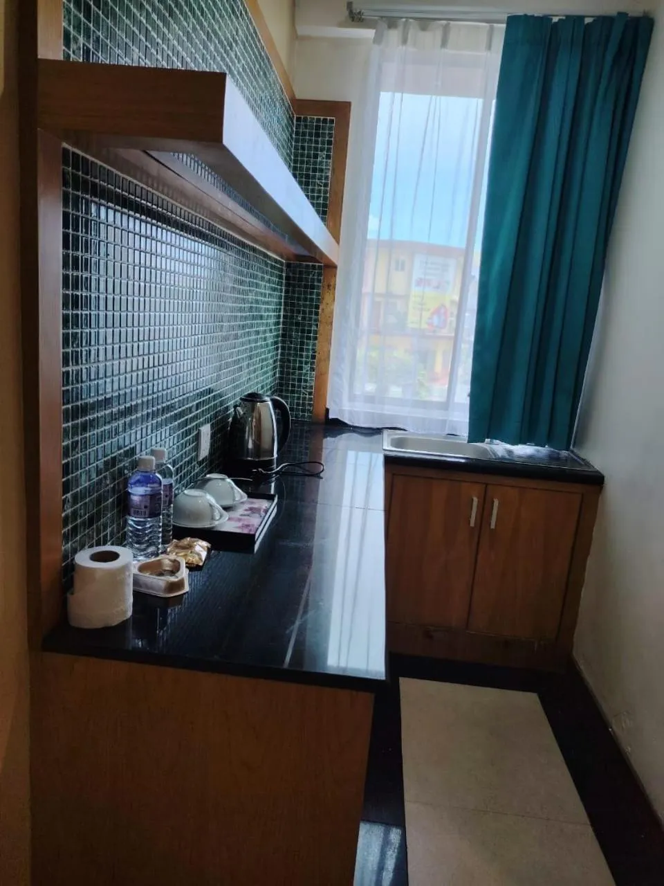 Bed in Fratini's Hotel Labuan