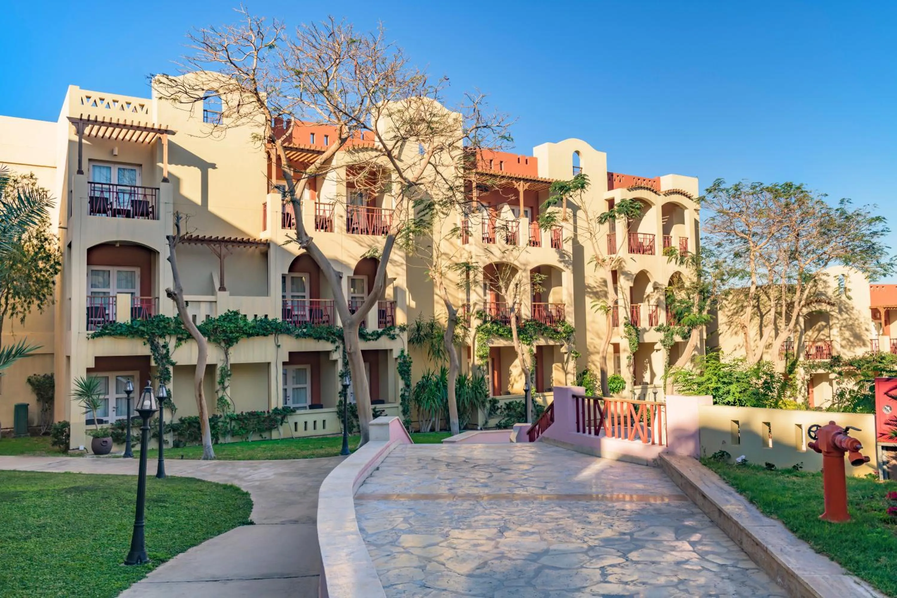 Natural landscape in Marina Plaza Hotel, Tala Bay
