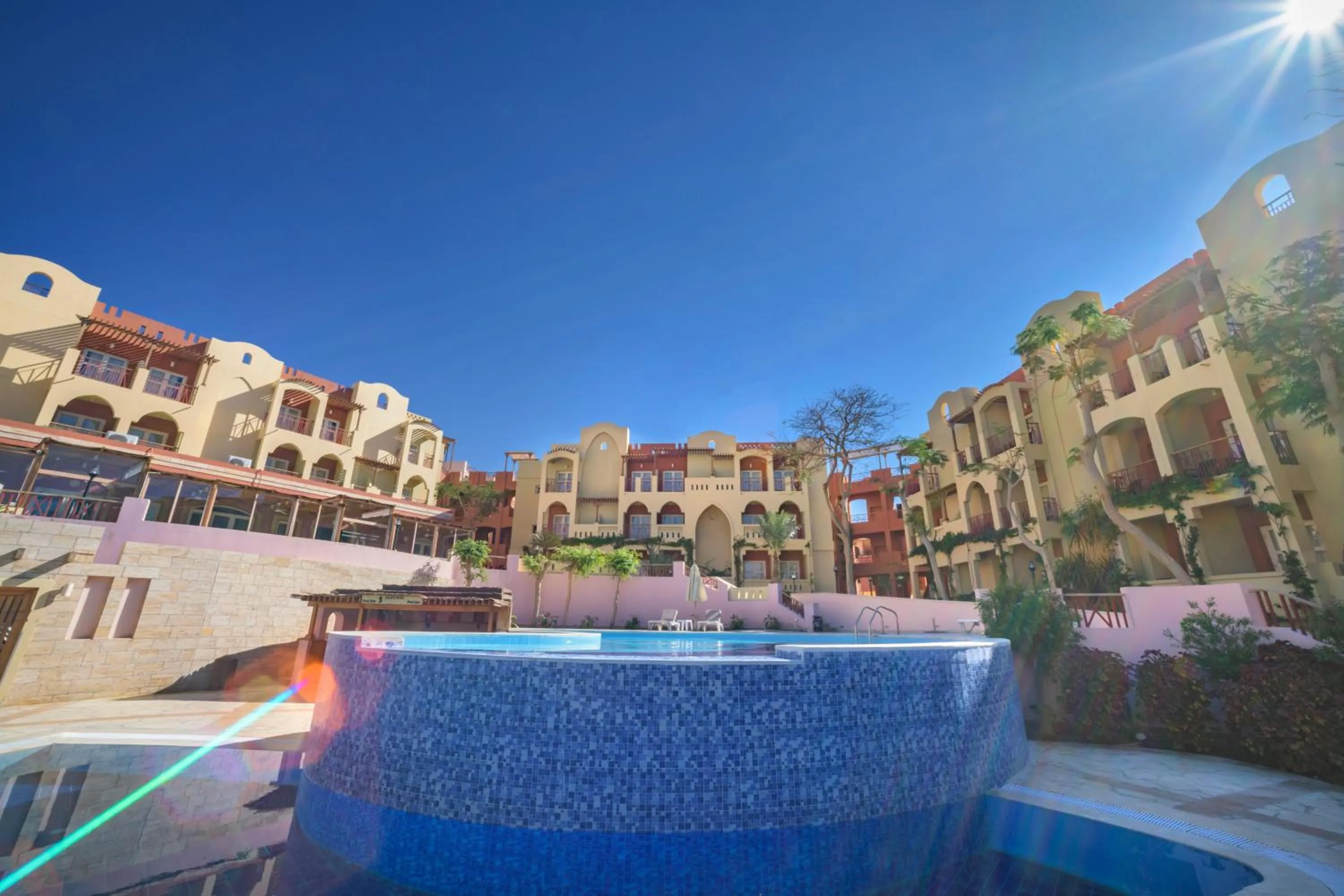 Property building in Marina Plaza Hotel, Tala Bay