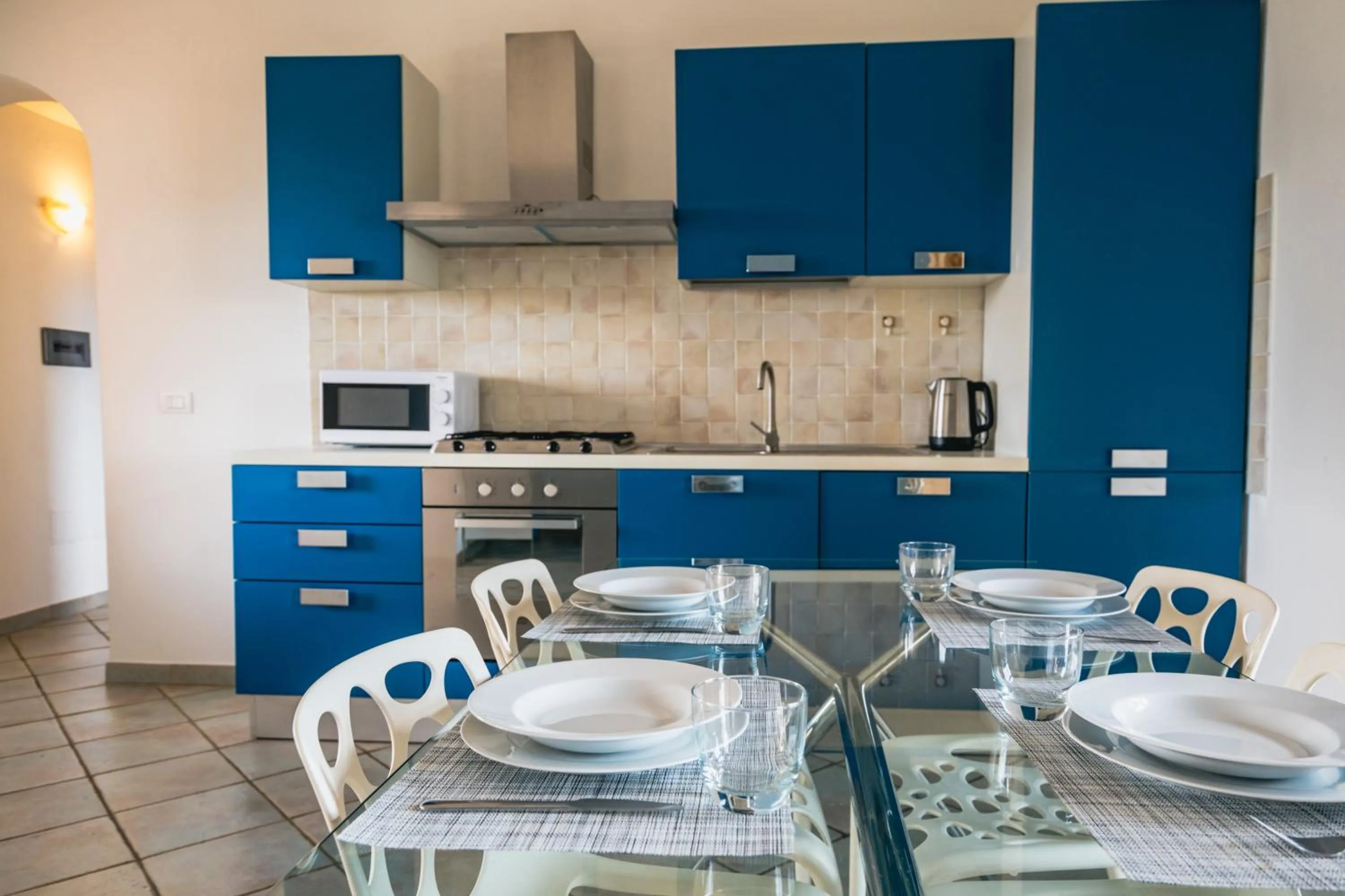 Dining area in Villaggio Turchese
