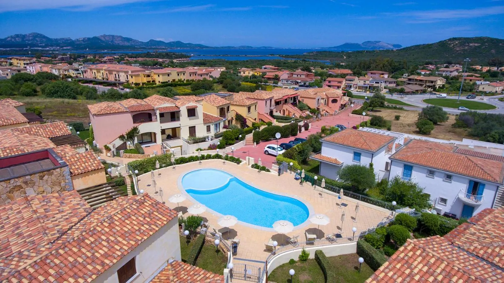Bird's eye view in Villaggio Turchese