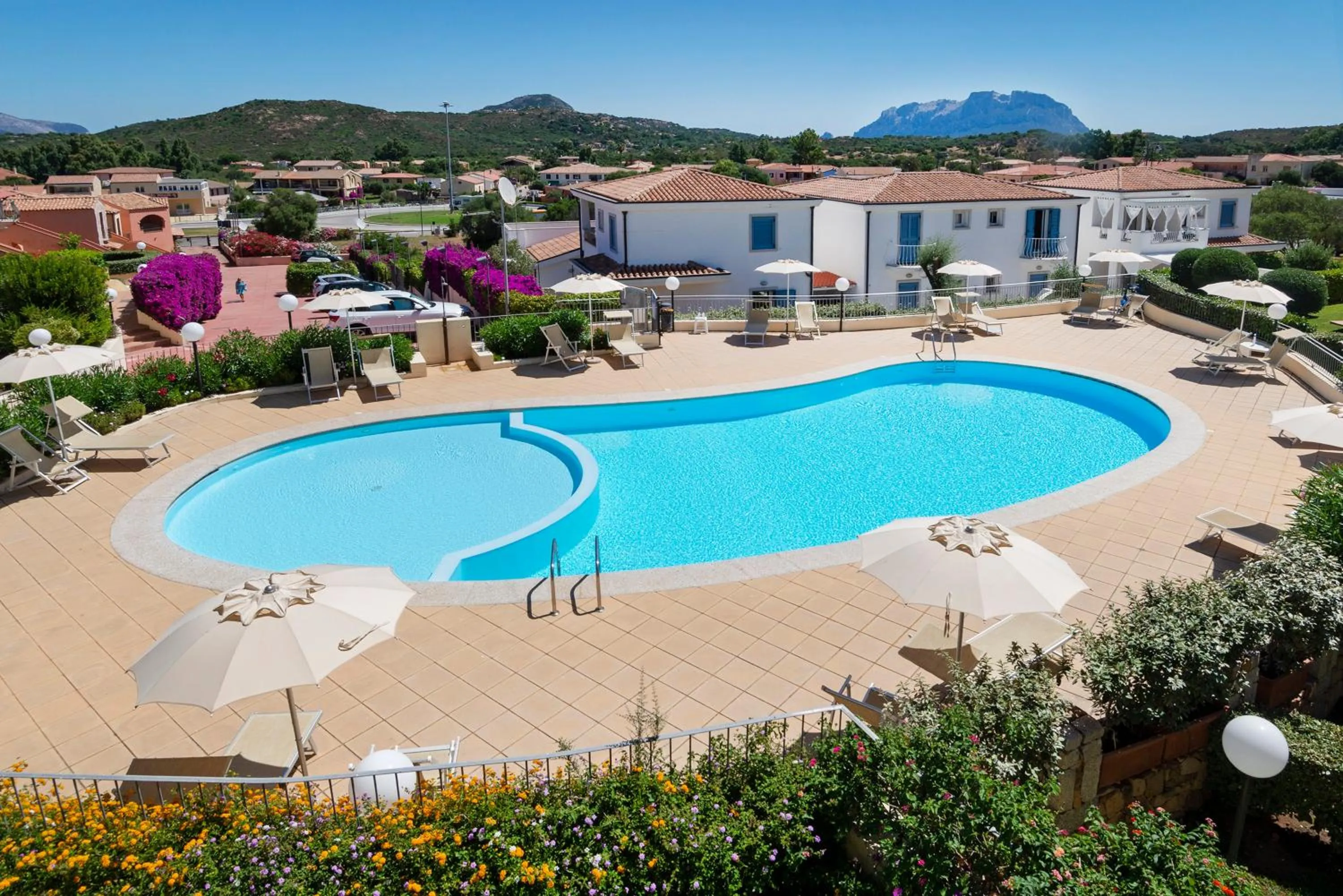 Pool view in Villaggio Turchese