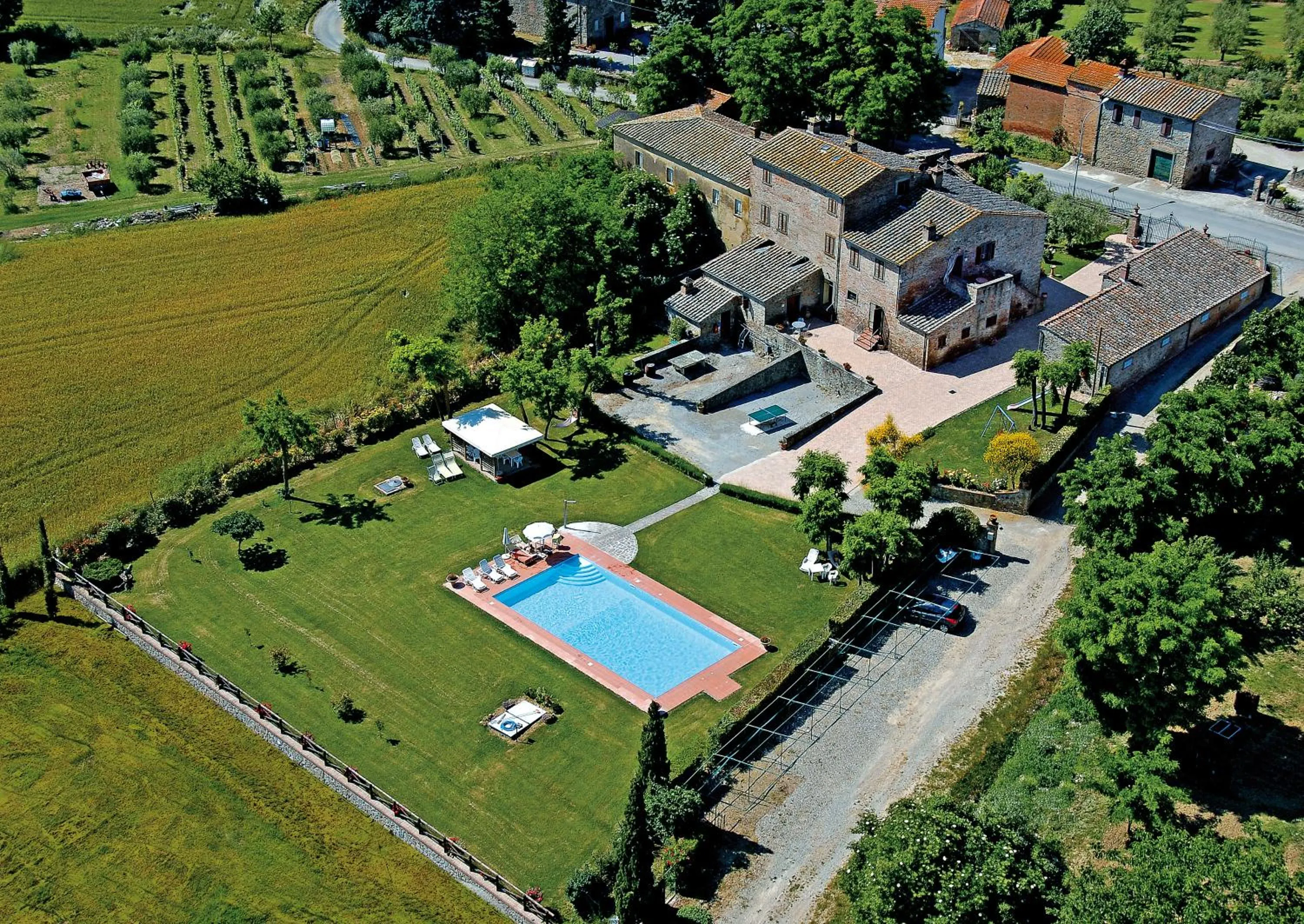 Bird's eye view in Fattoria Le Giare Agriturismo