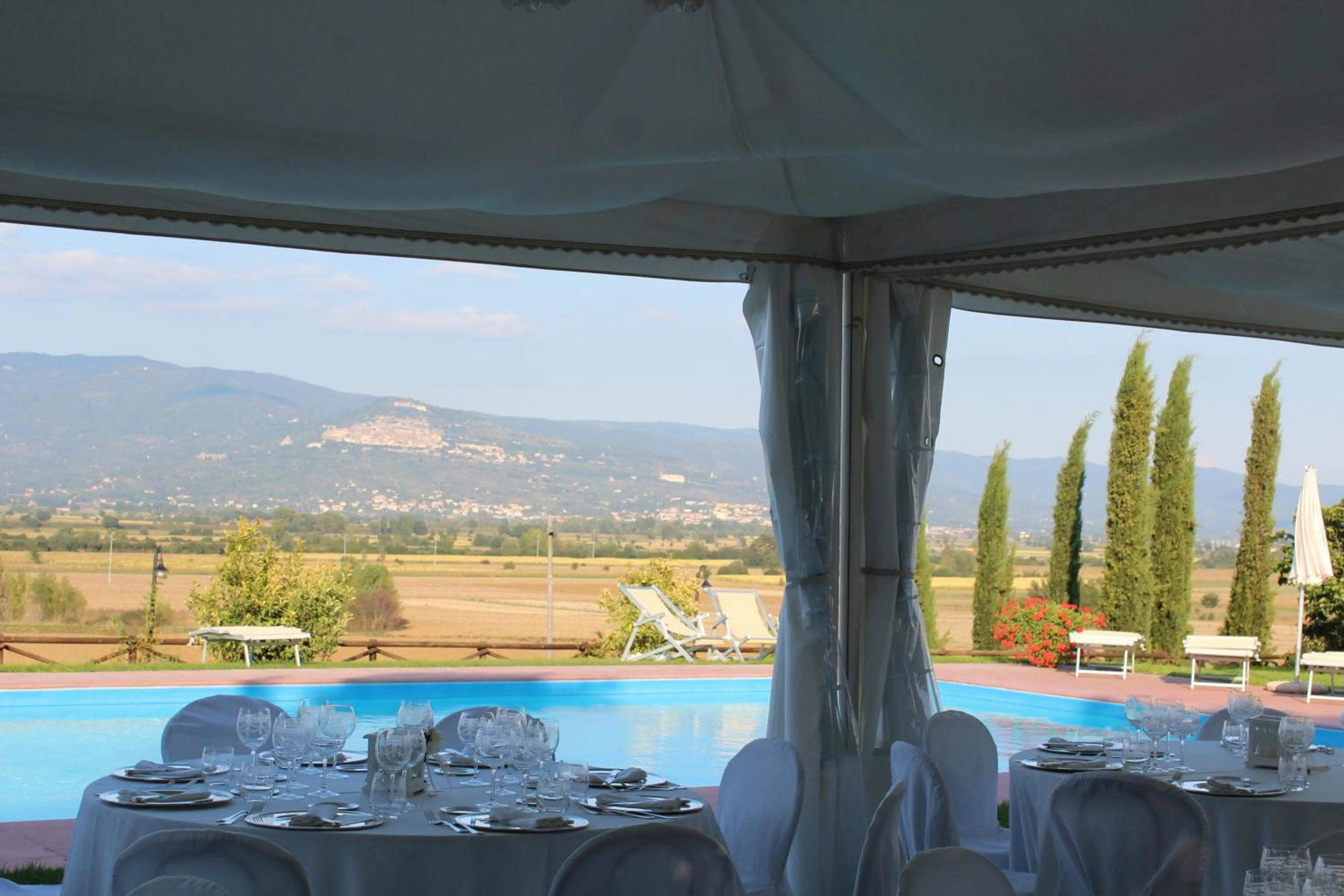 Balcony/Terrace in Fattoria Le Giare Agriturismo