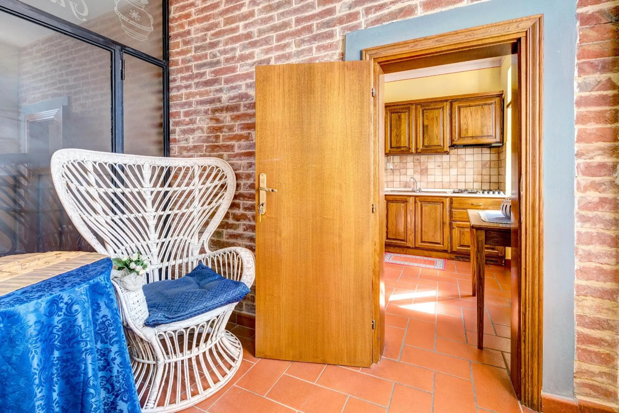 Balcony/Terrace in Fattoria Le Giare Agriturismo