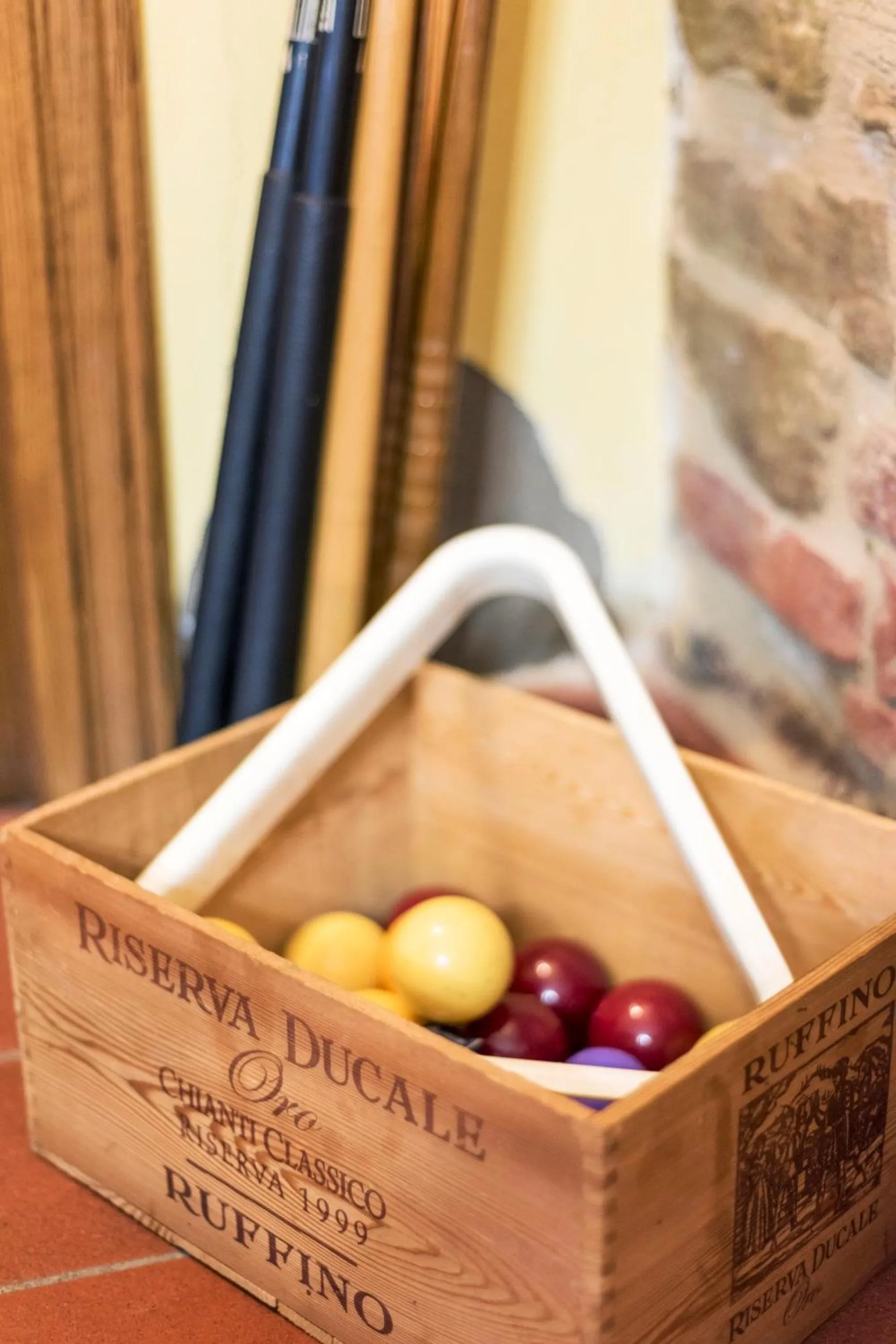 Billiard in Fattoria Le Giare Agriturismo