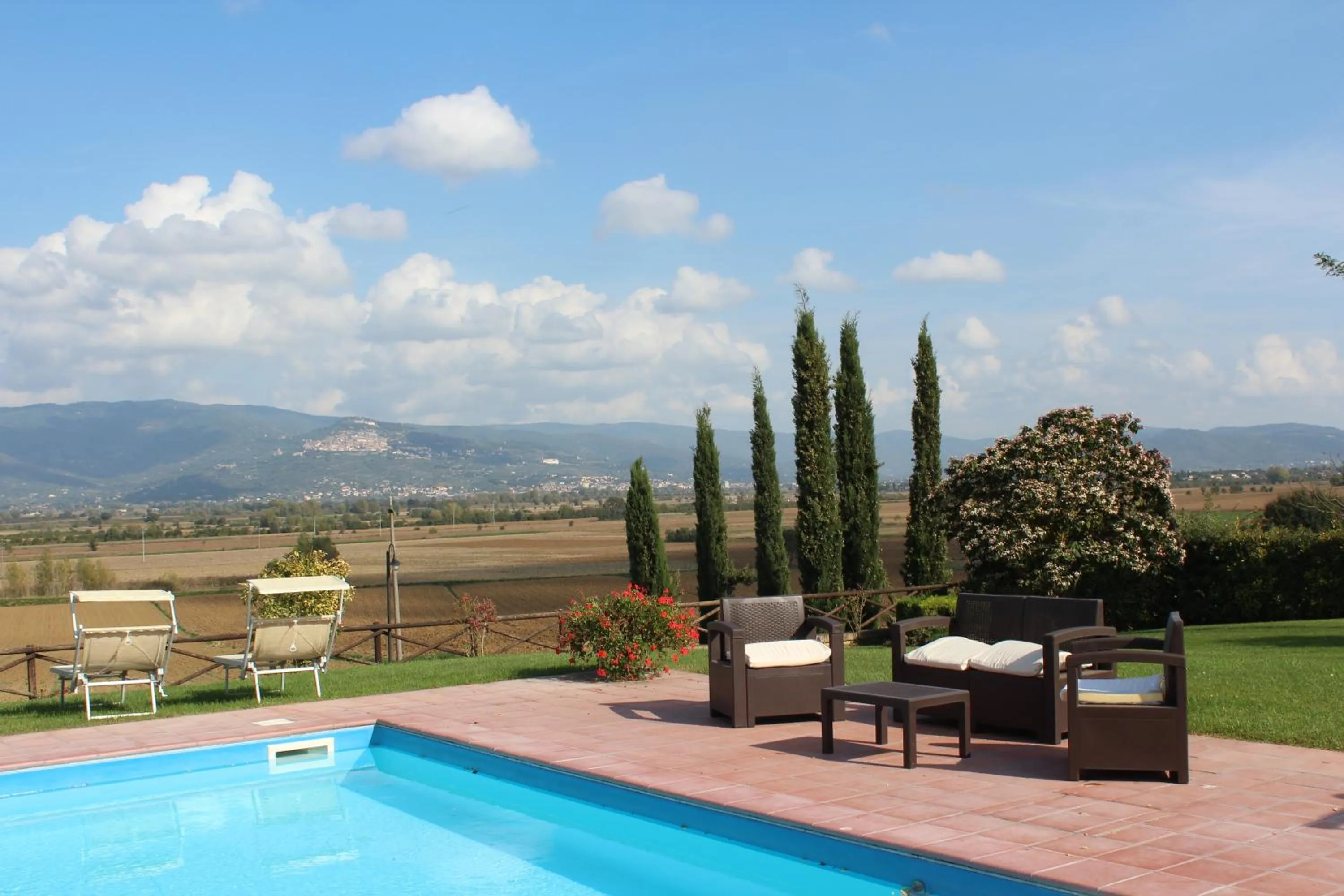 Swimming pool in Fattoria Le Giare Agriturismo