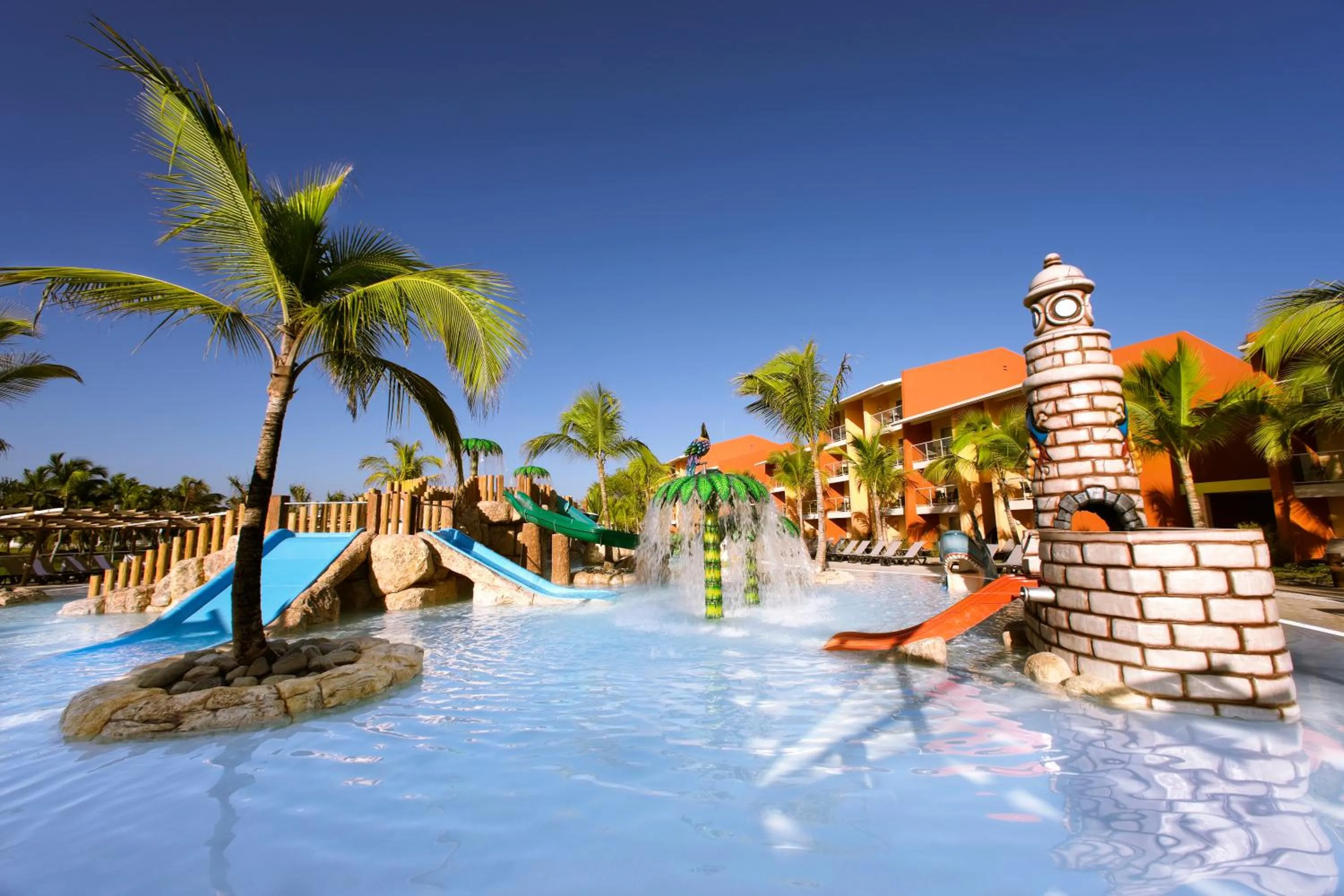 Aqua park in Barceló Bávaro Palace All Inclusive