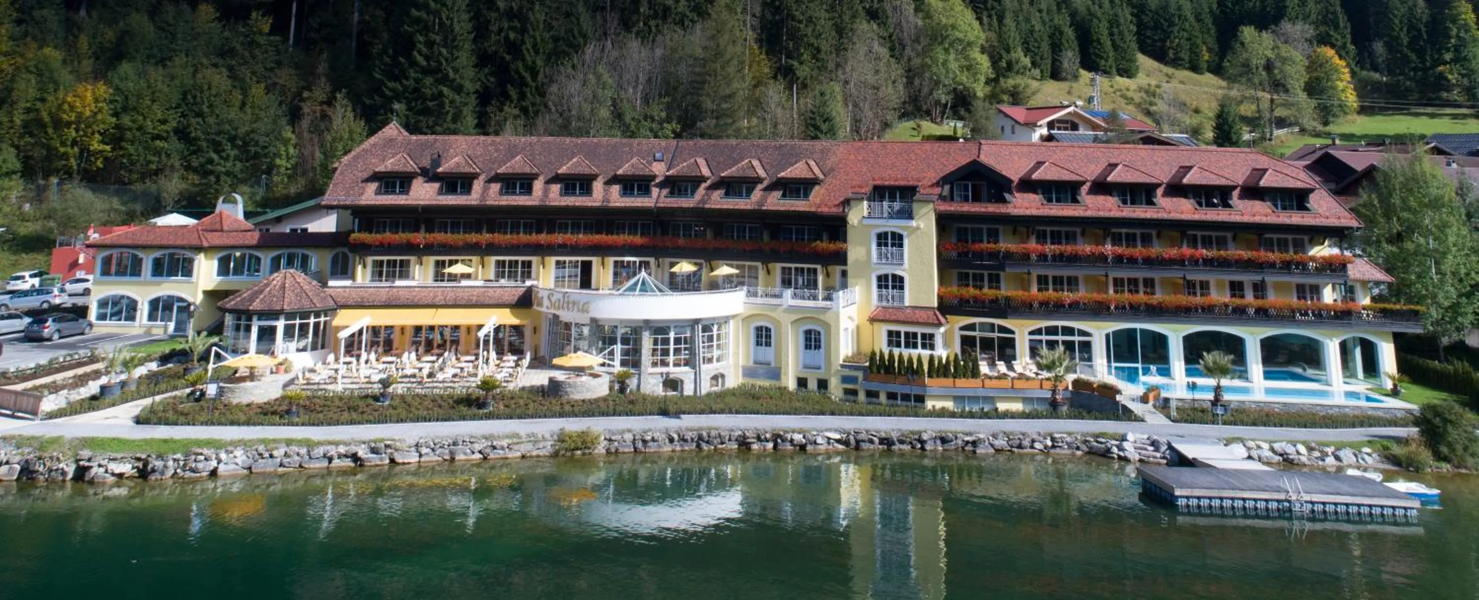 Bird's eye view in Via Salina - Hotel am See - Adults Only