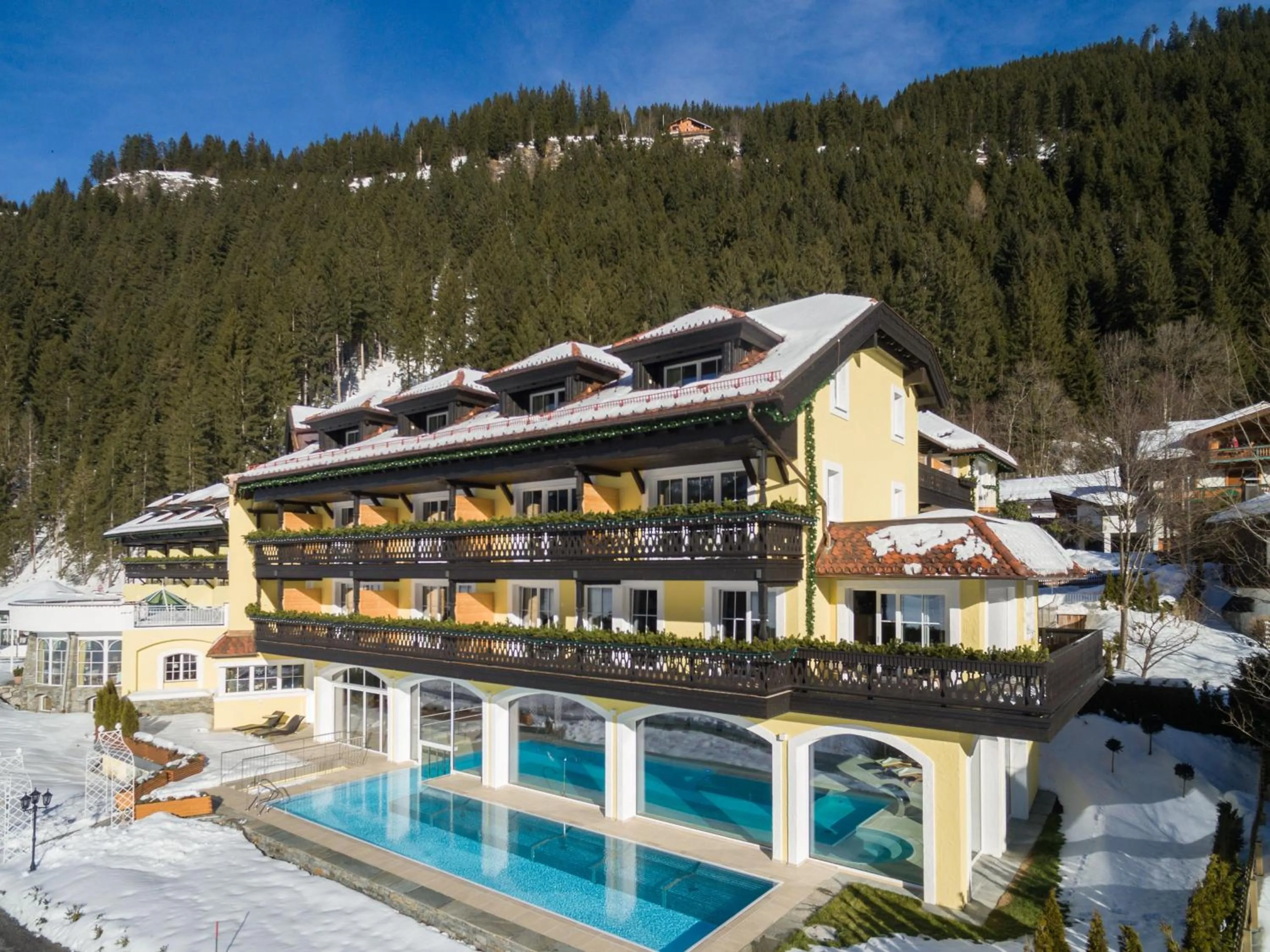 Bird's eye view in Via Salina - Hotel am See - Adults Only