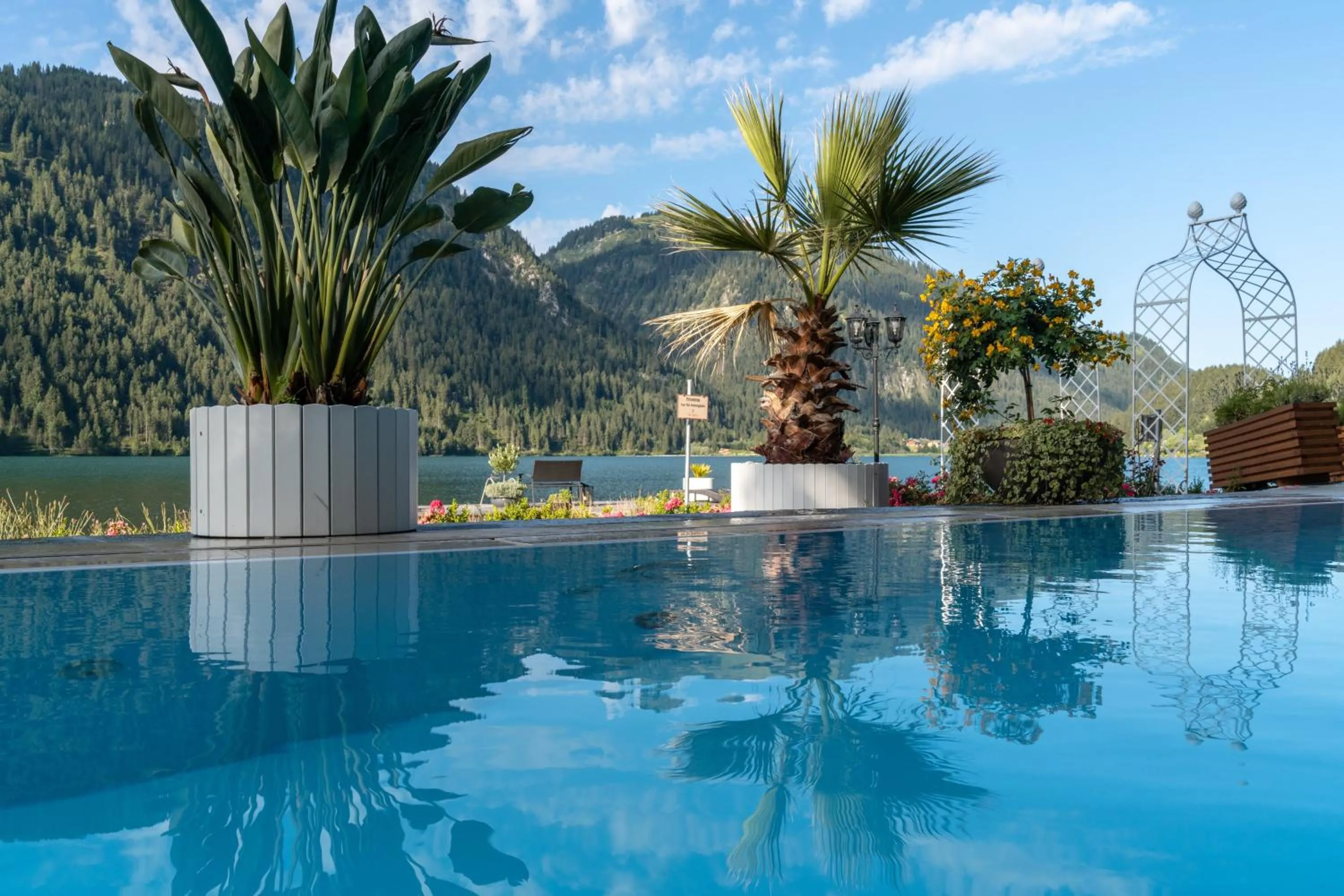 Swimming pool in Via Salina - Hotel am See - Adults Only