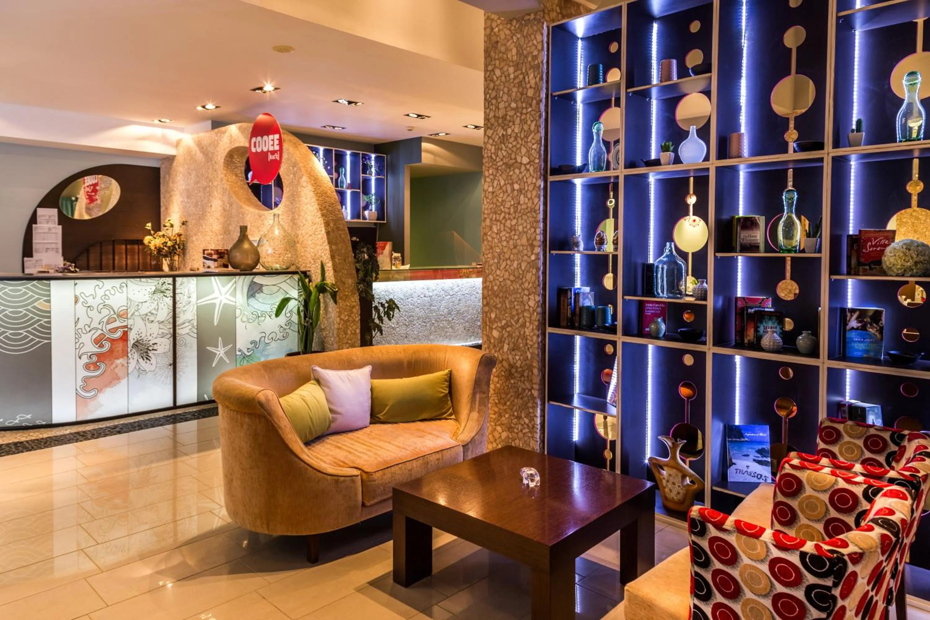 Lobby or reception in Astir Notos