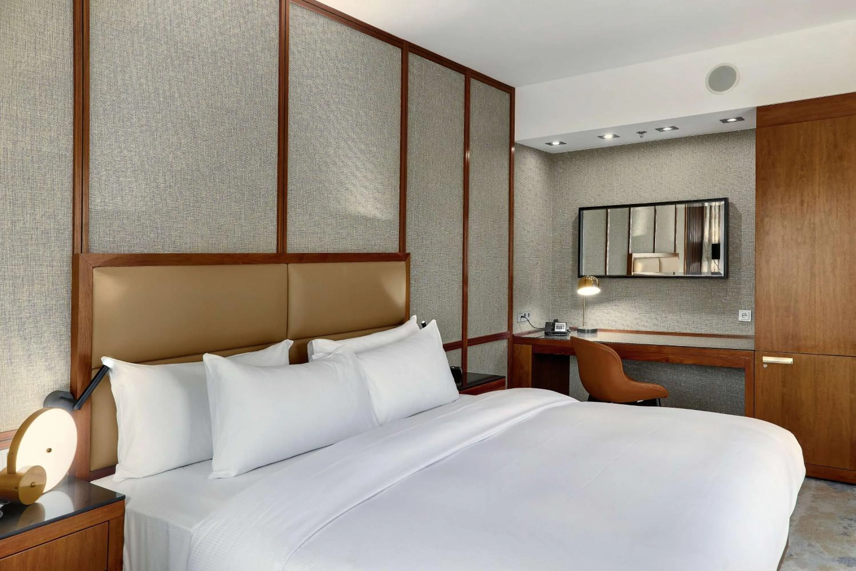 Bed in Hilton Gdansk