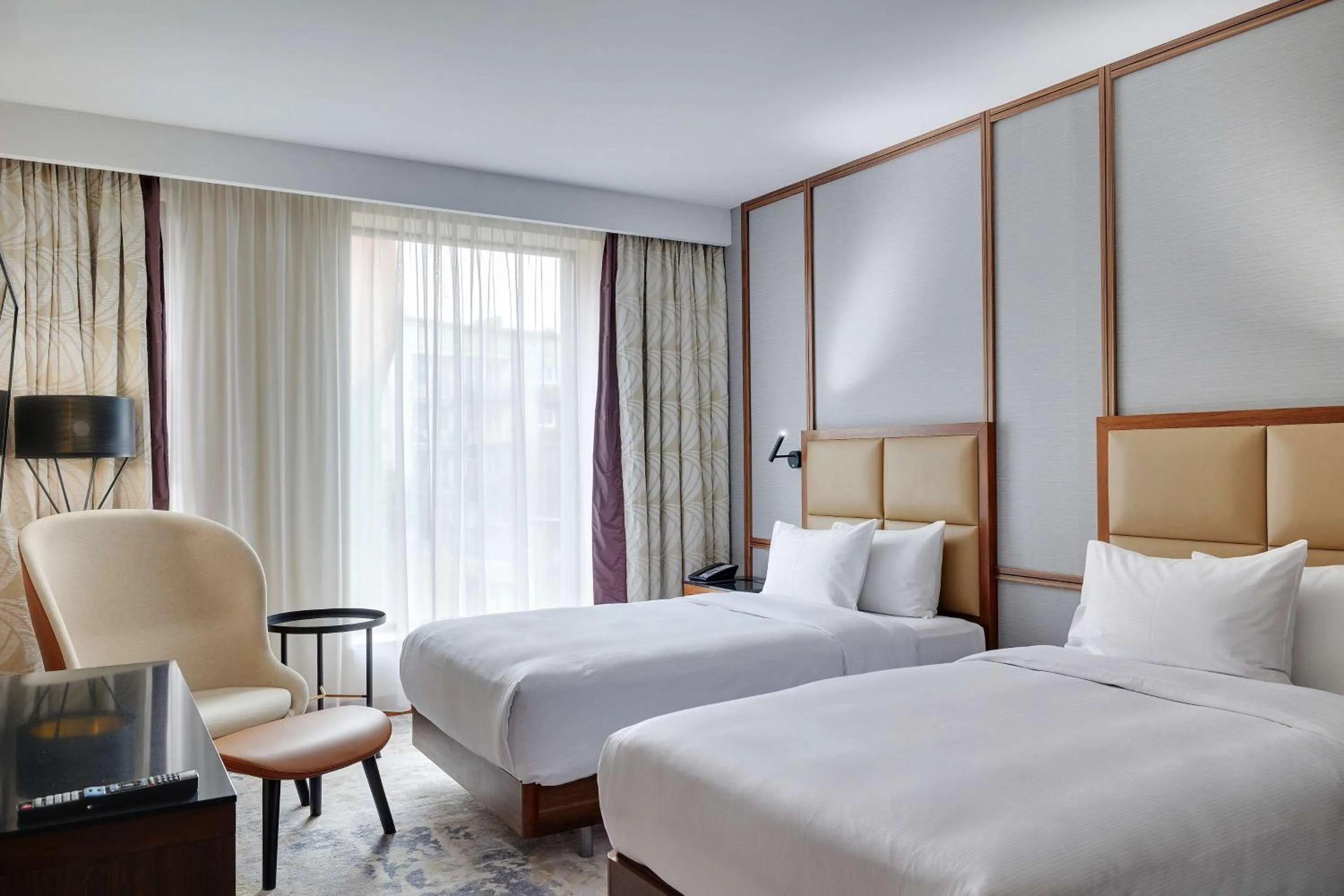 Bed in Hilton Gdansk