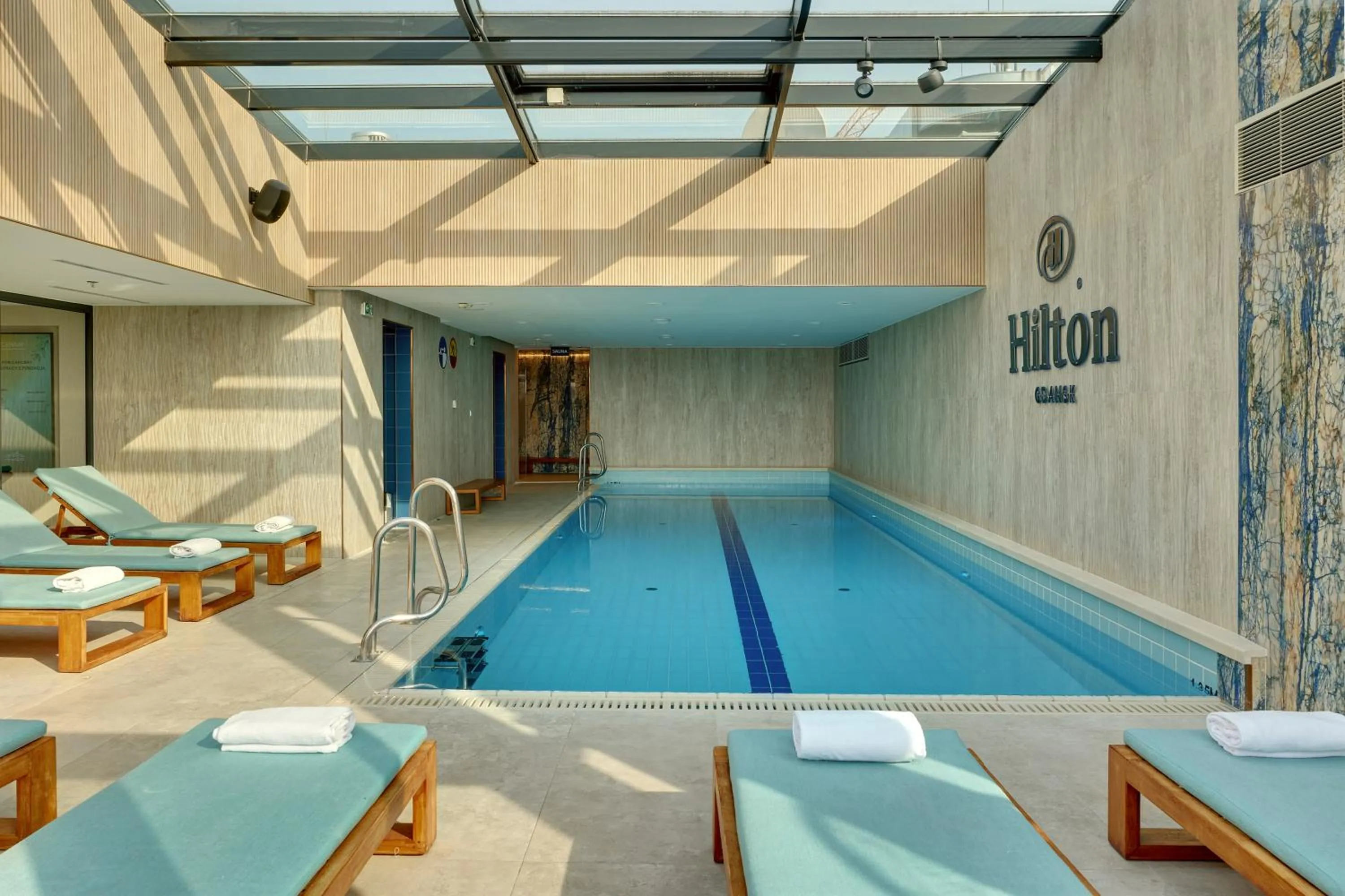 Swimming pool in Hilton Gdansk