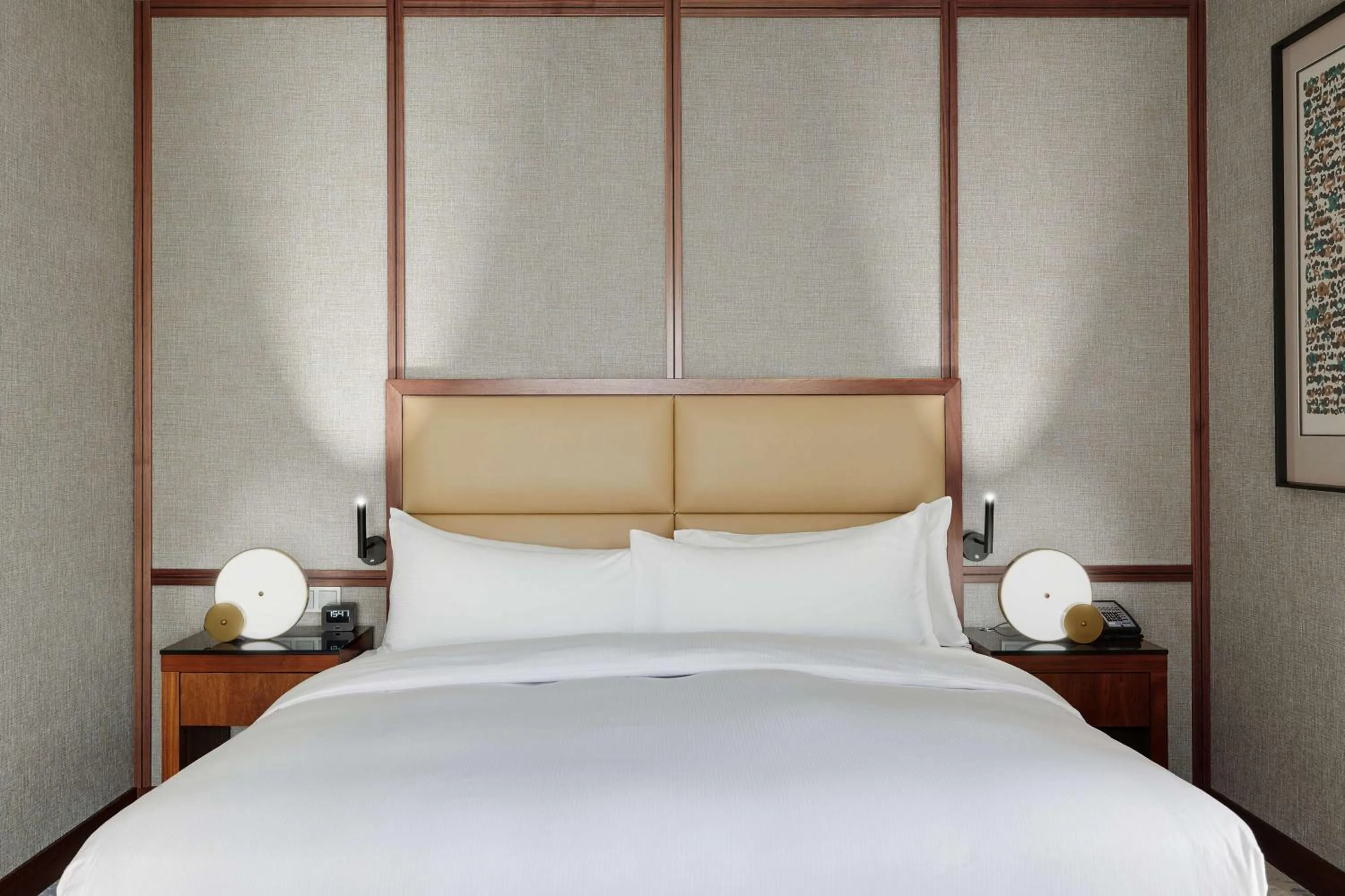 Bed in Hilton Gdansk