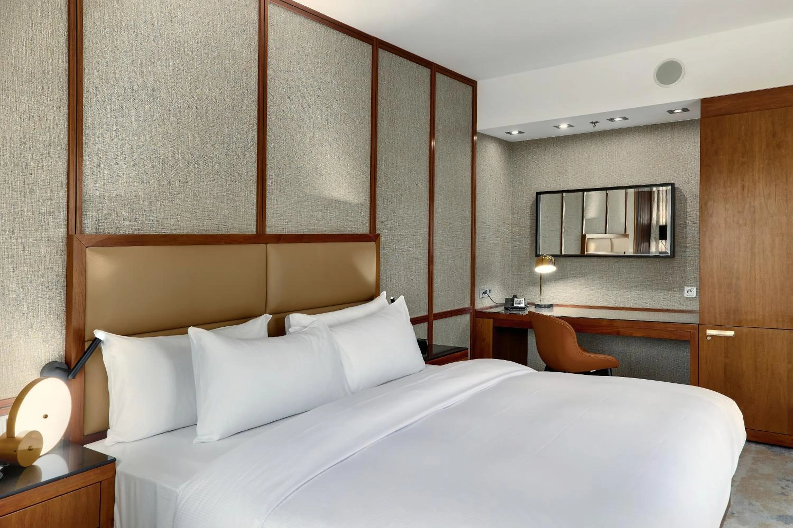 Bed in Hilton Gdansk