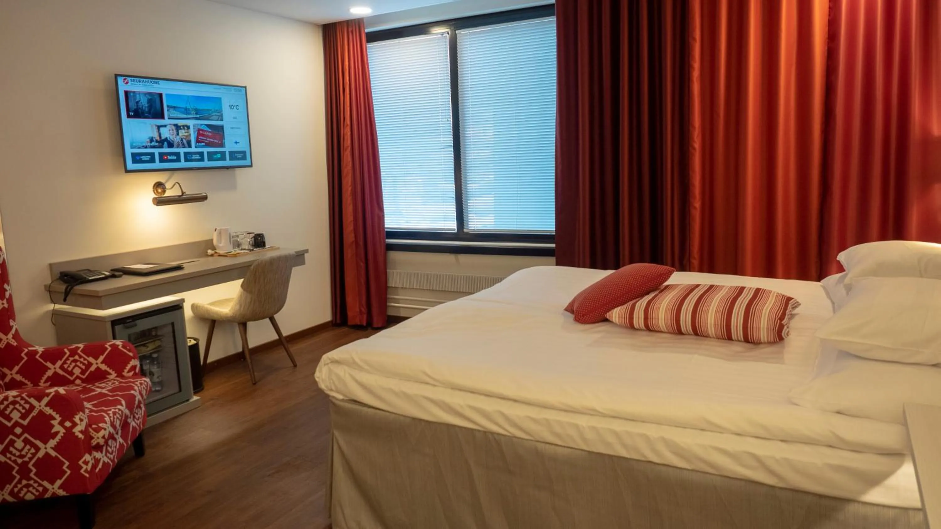 Bed in Original Sokos Hotel Seurahuone Kotka