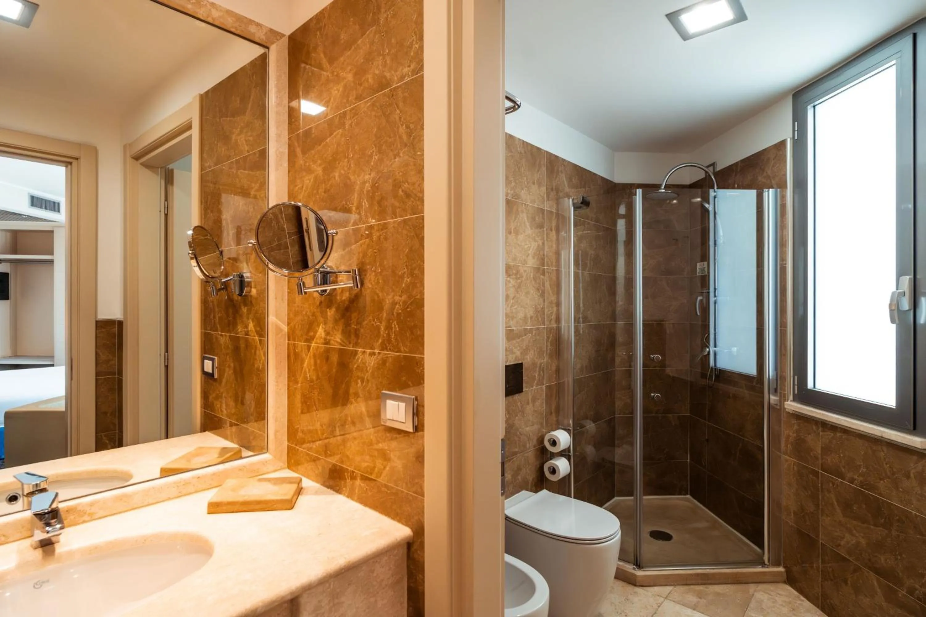 Bathroom in Delta Hotels by Marriott Olbia Sardinia
