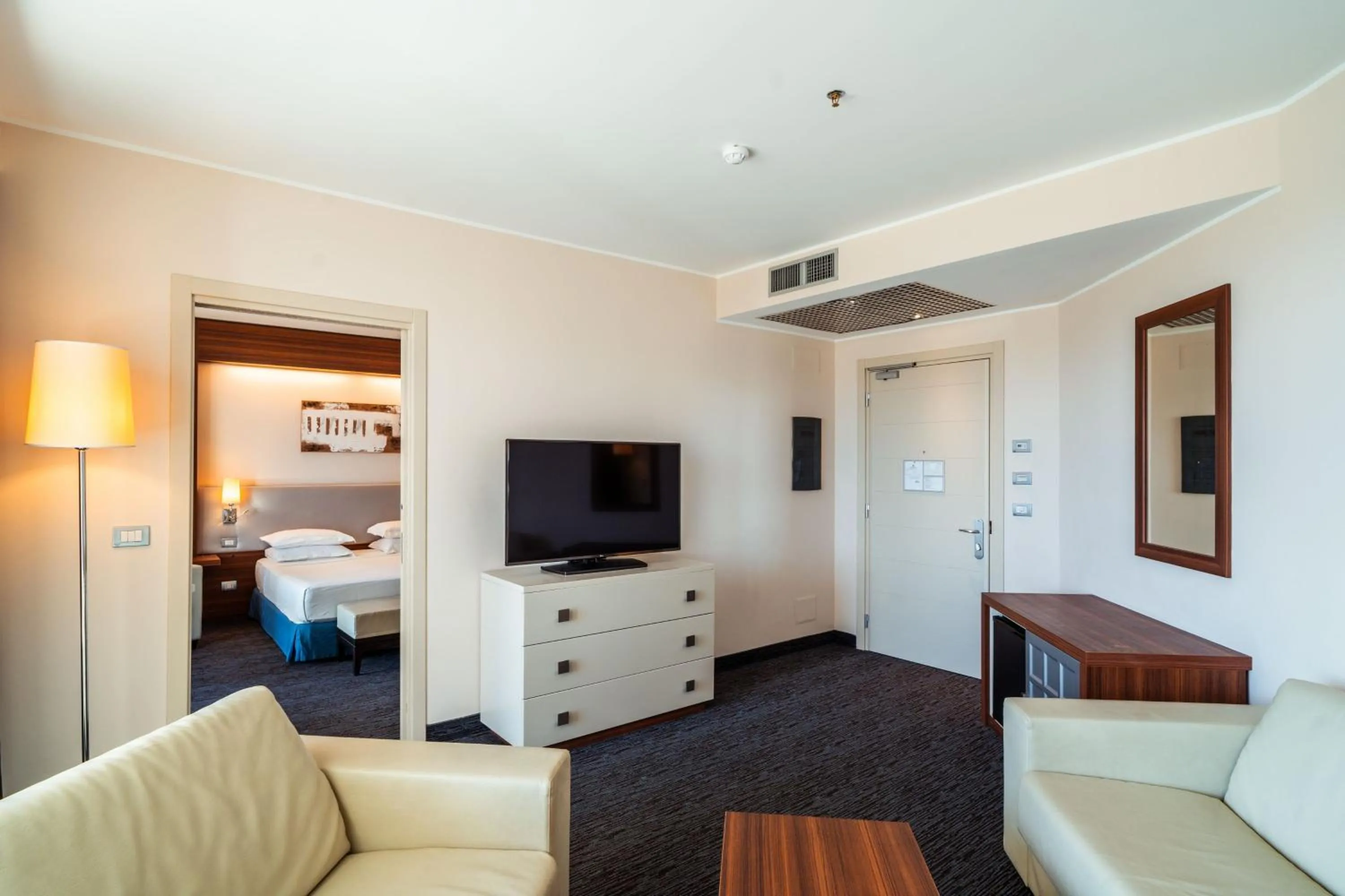 Photo of the whole room, Bed in Delta Hotels by Marriott Olbia Sardinia