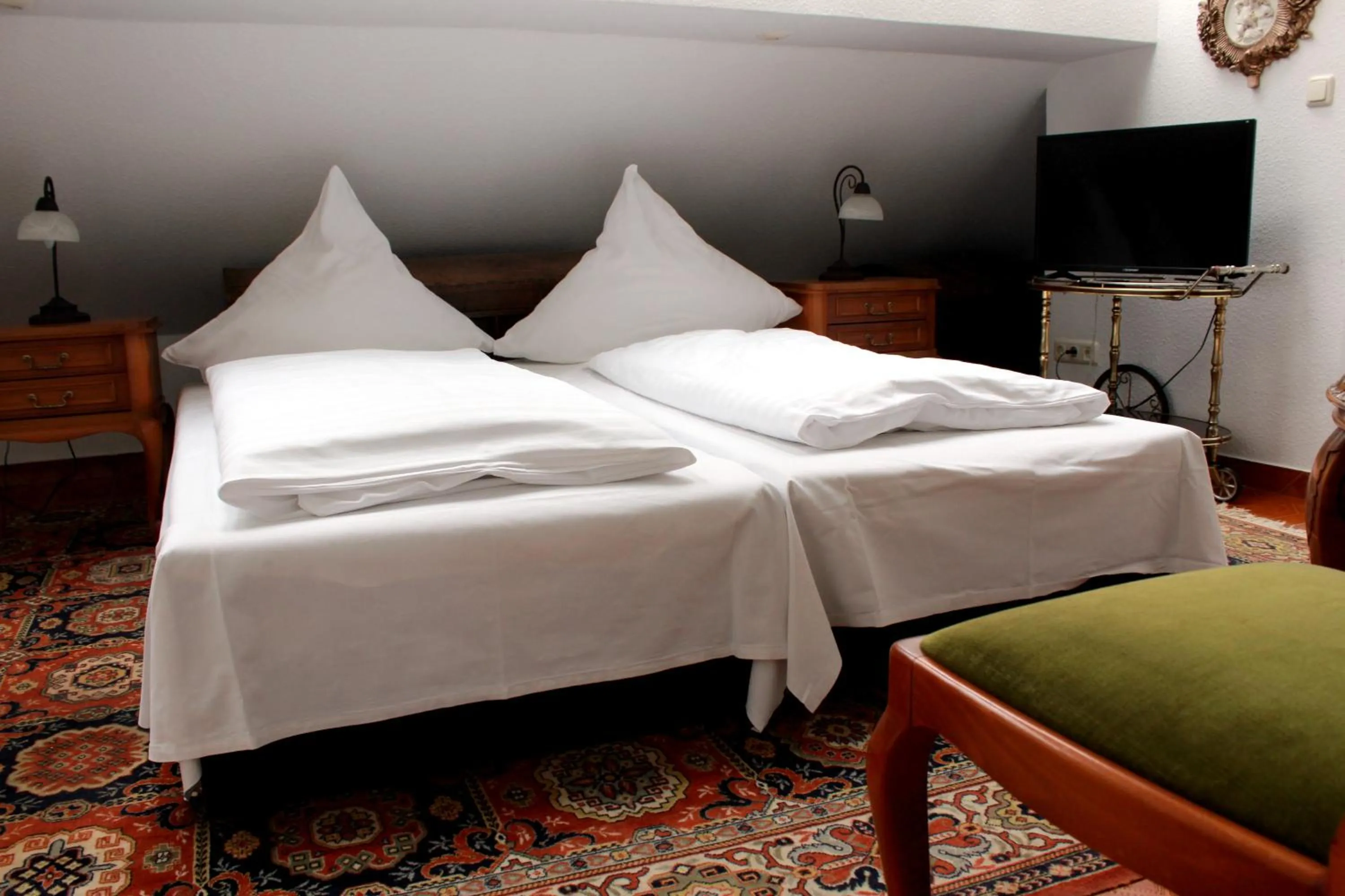 Photo of the whole room, Bed in Rittergut Haus Laer