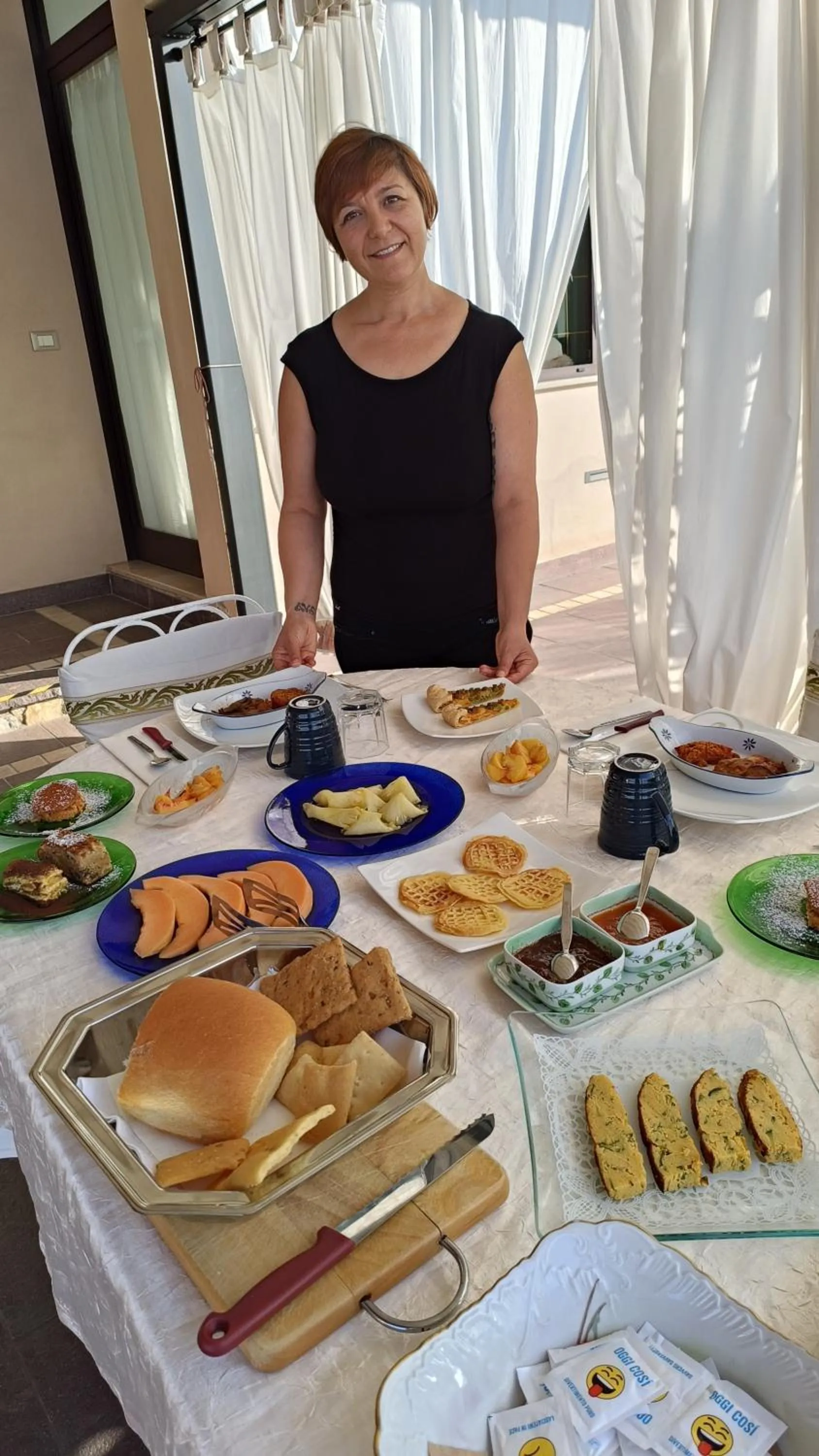 Buffet breakfast in Ca' Pietra di Nonno Pietro