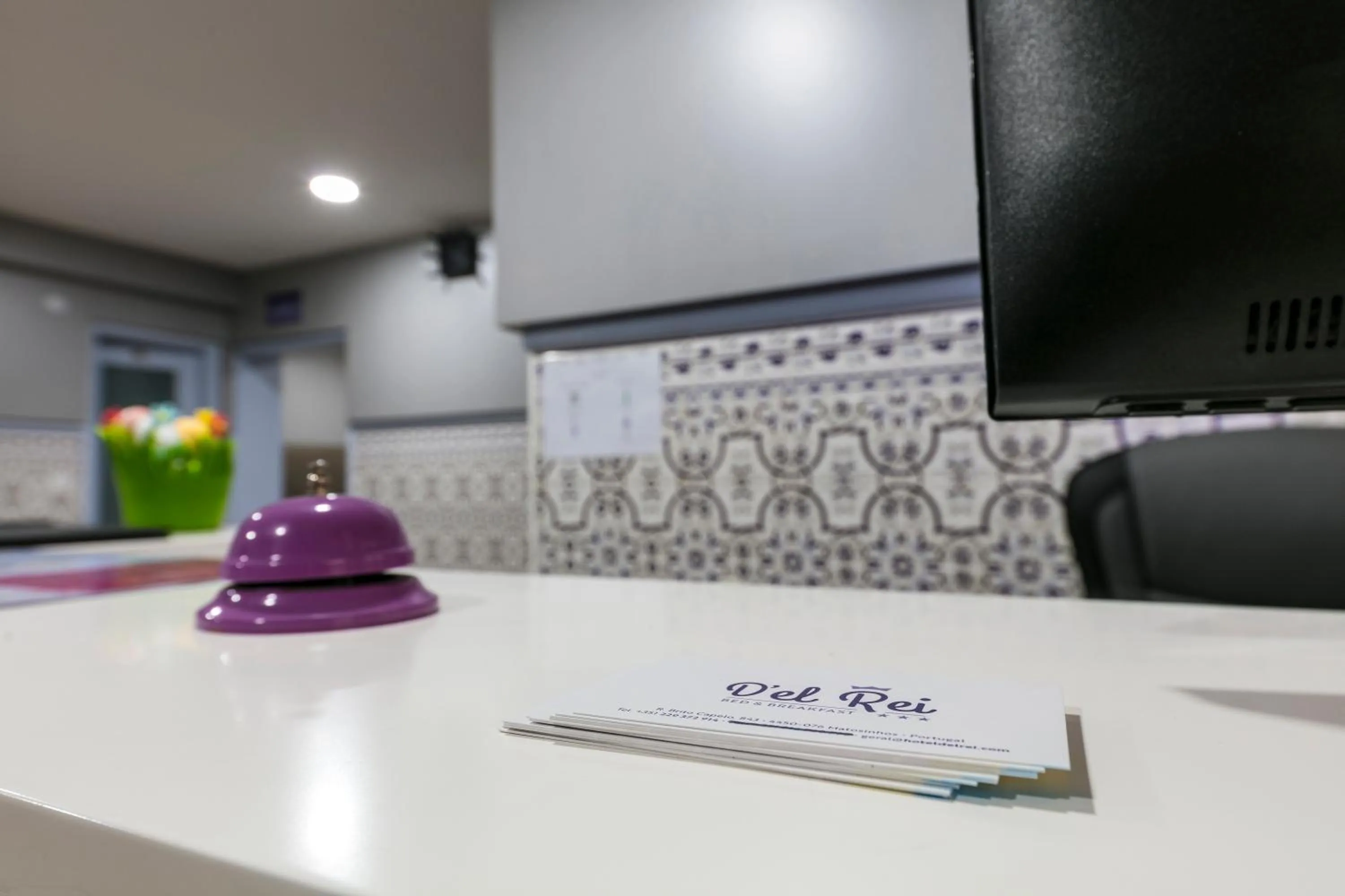 Lobby or reception in D' El Rei B&B