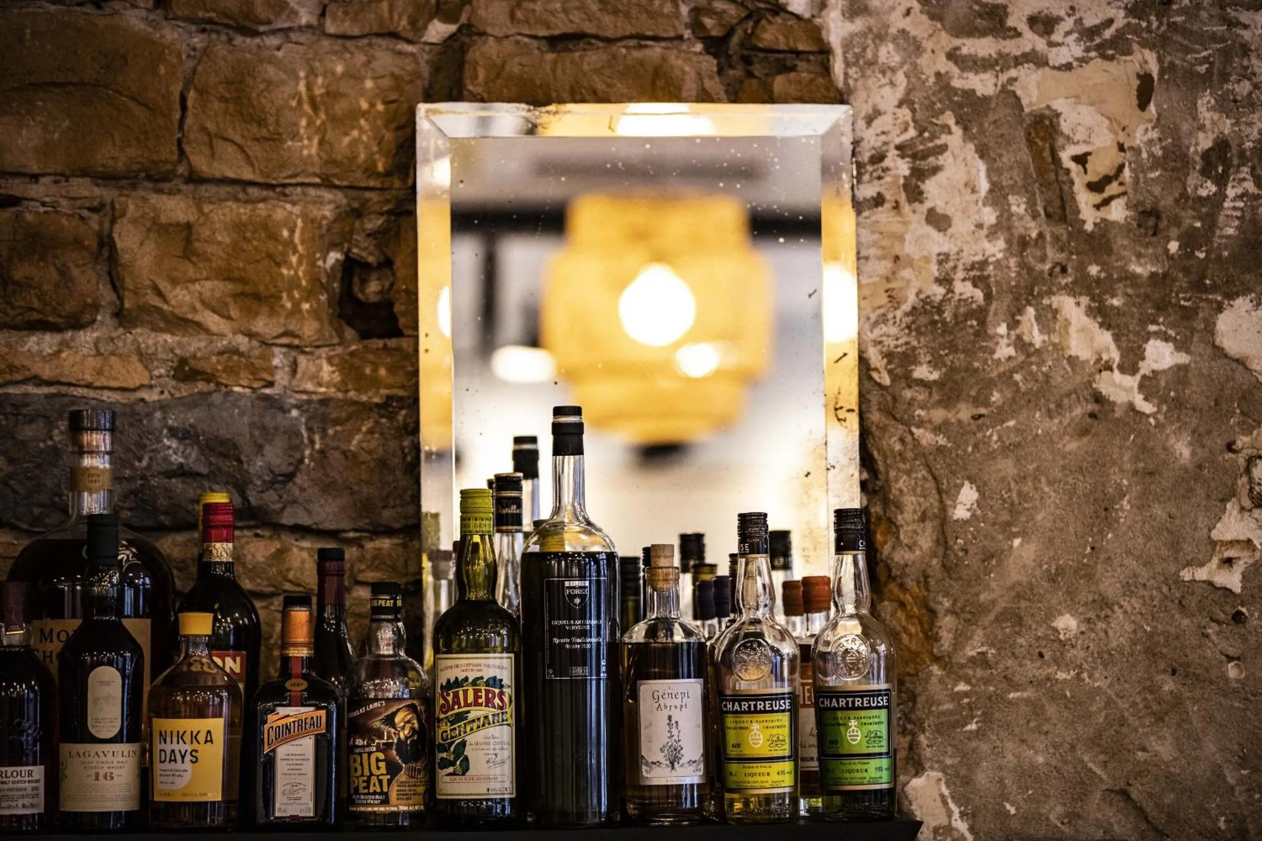 Lounge or bar in Hôtel Taggât