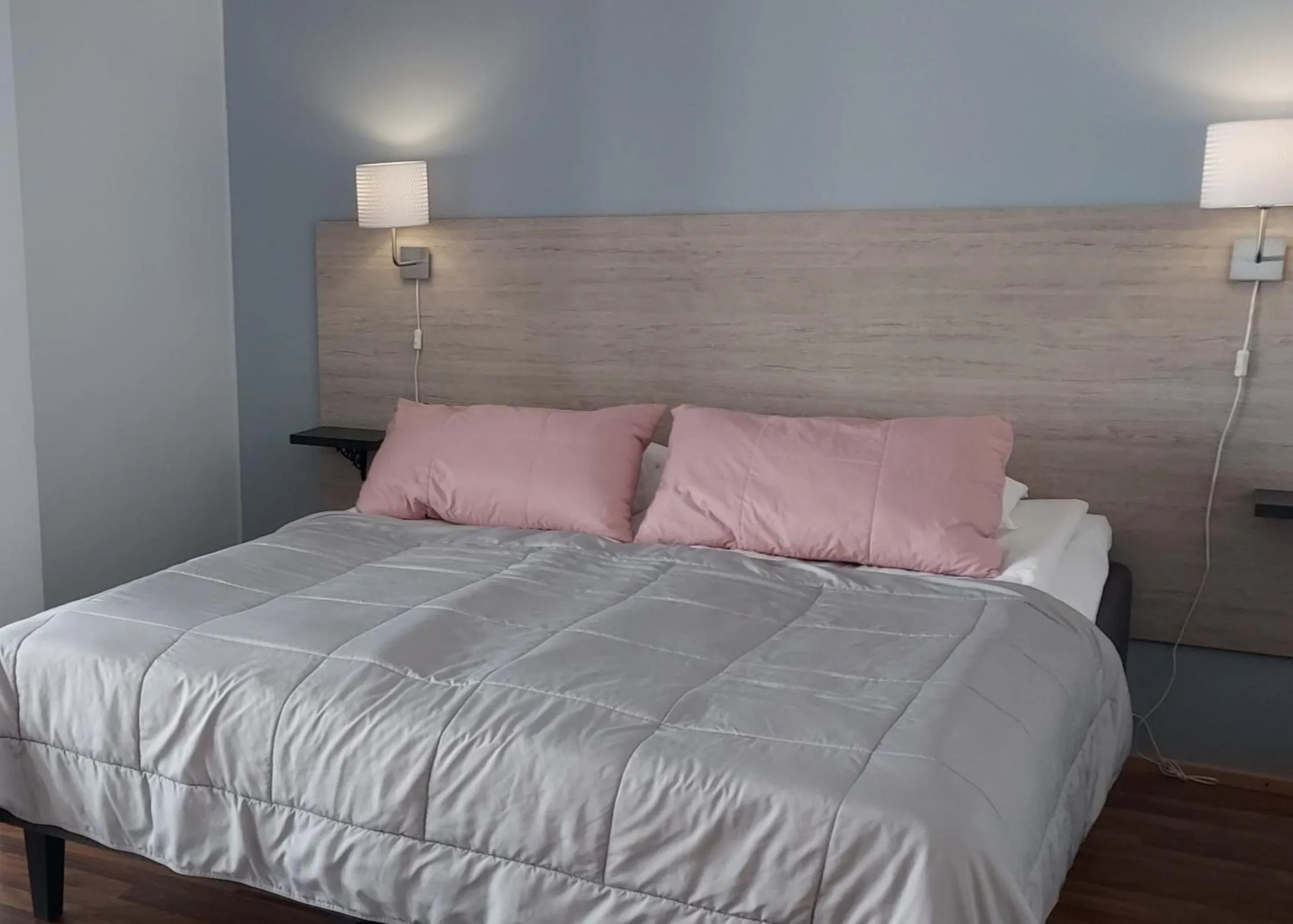 Bed in Hotel Lokkilinna