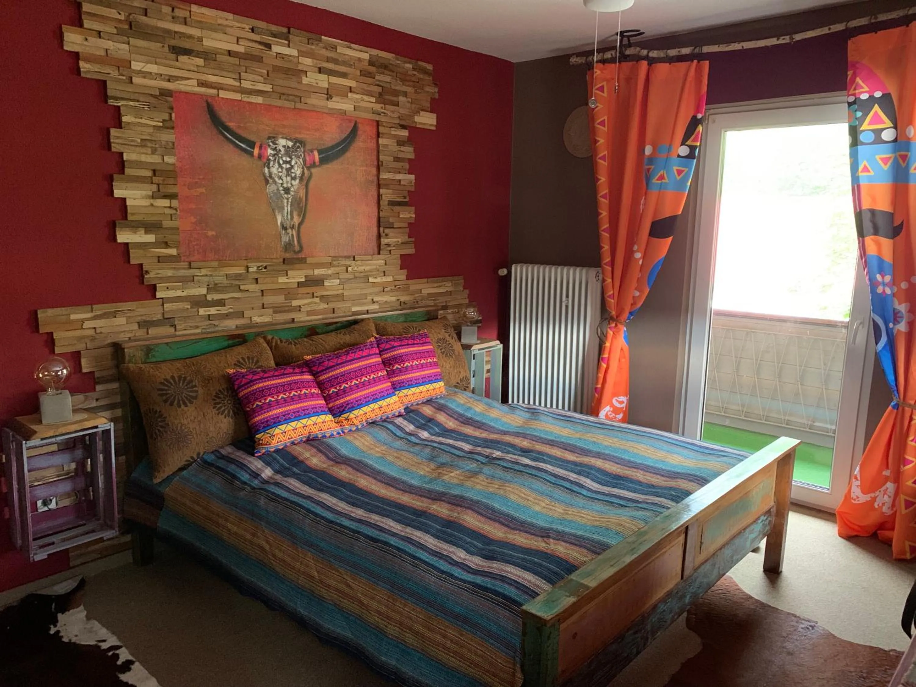 Bedroom in Longhorn Ranch Countryhotel - Garni