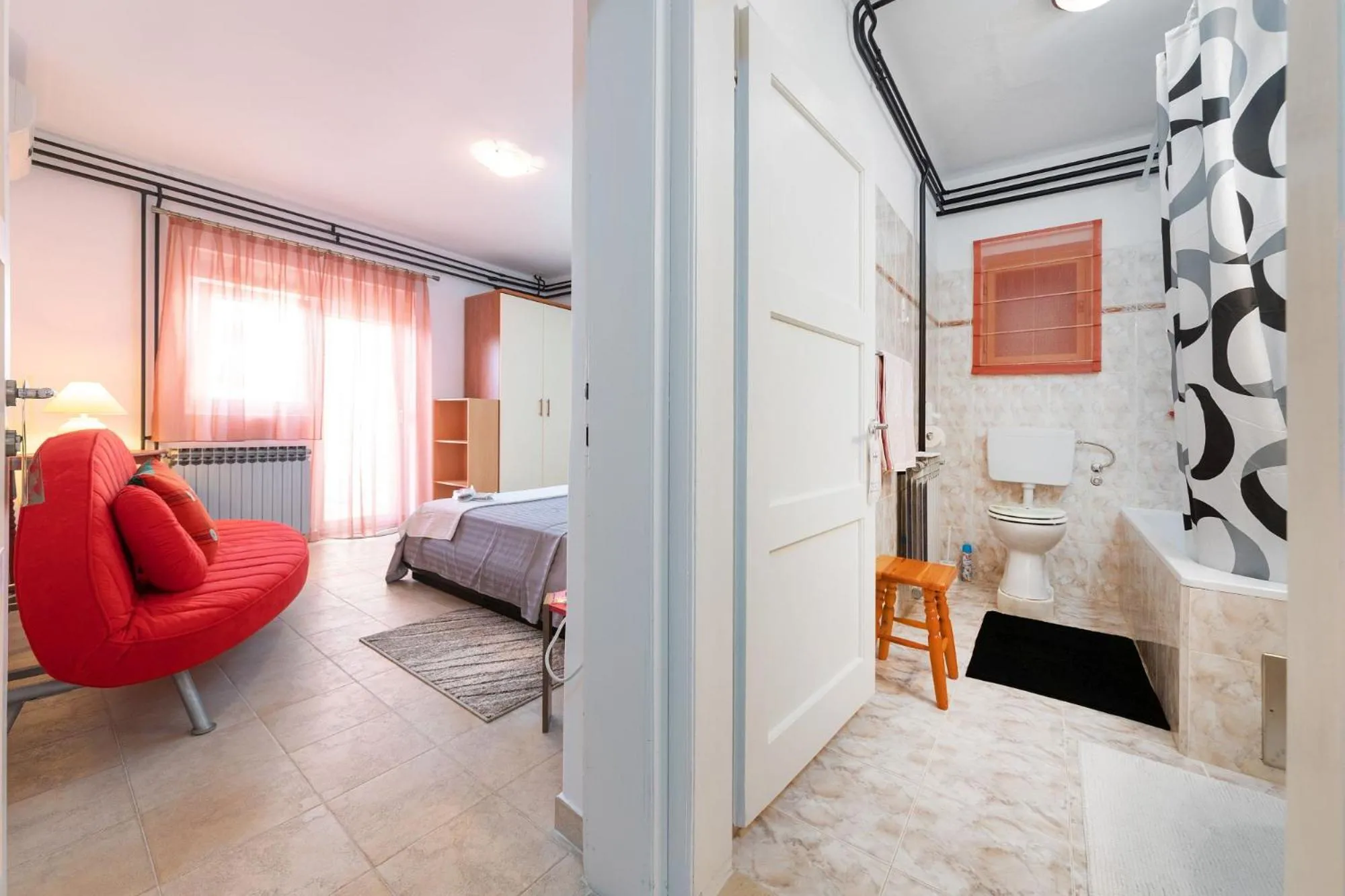 Bed in Apartments Pilicari
