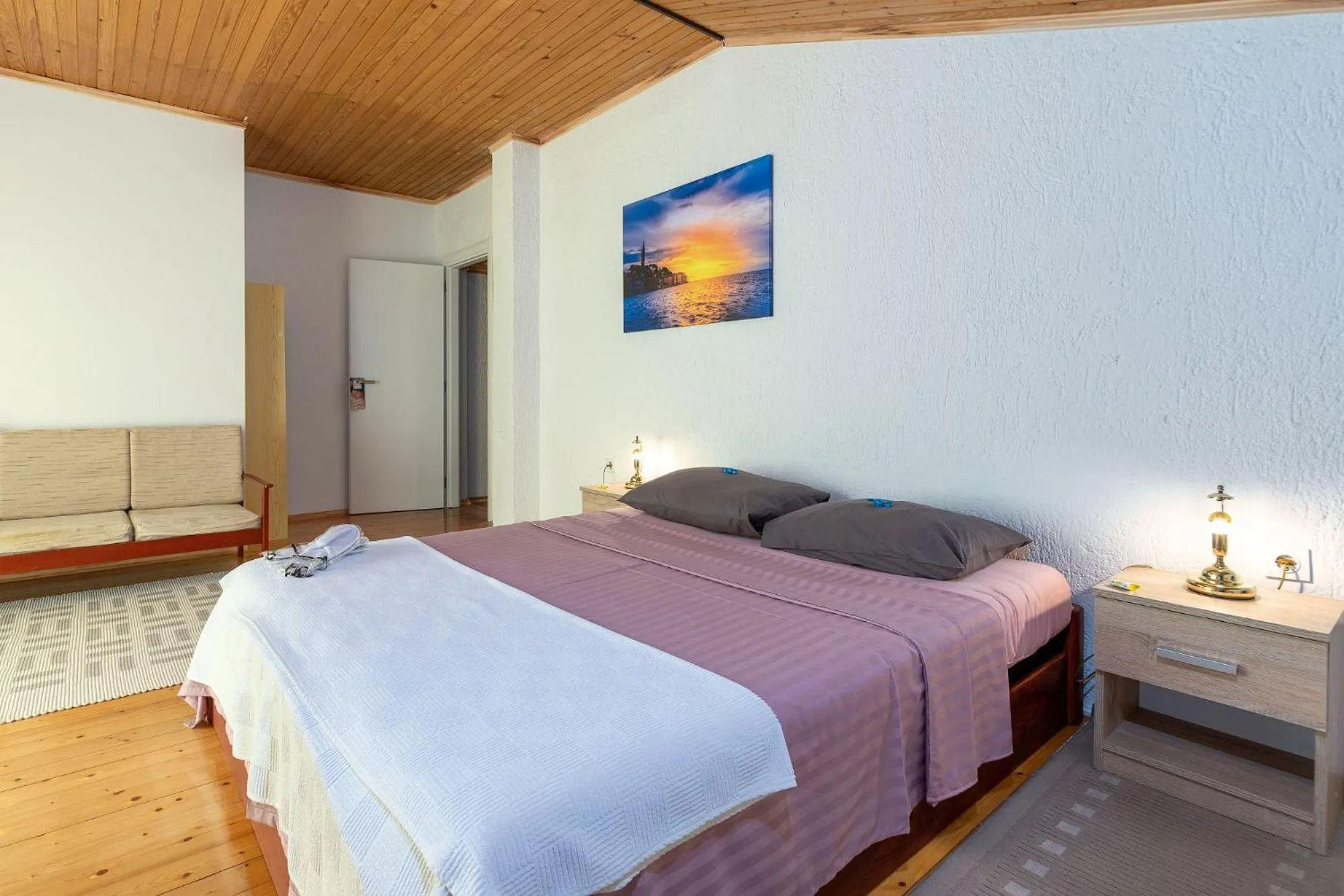 Bed in Apartments Pilicari