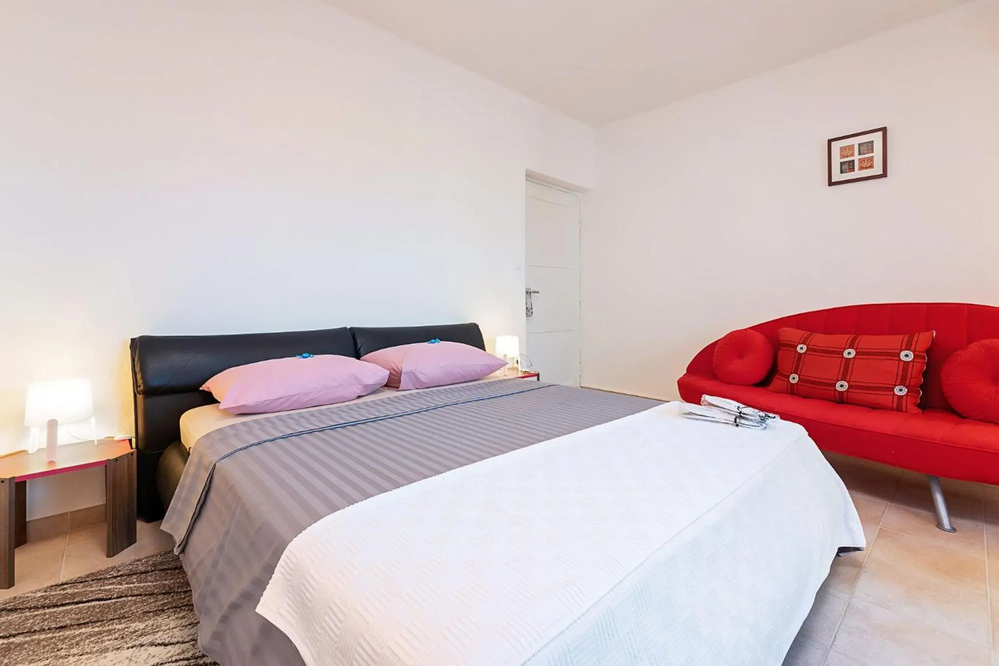 Bed in Apartments Pilicari