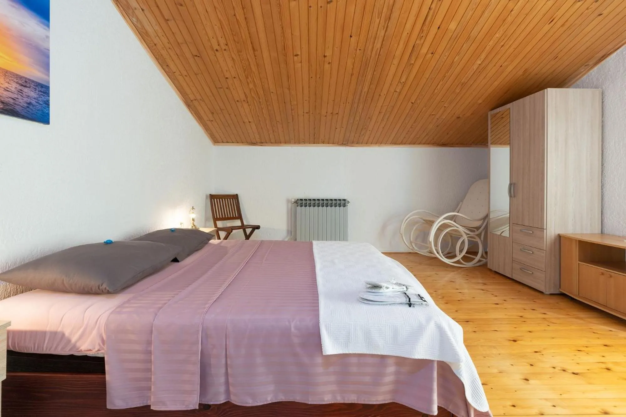 Bedroom, Bed in Apartments Pilicari
