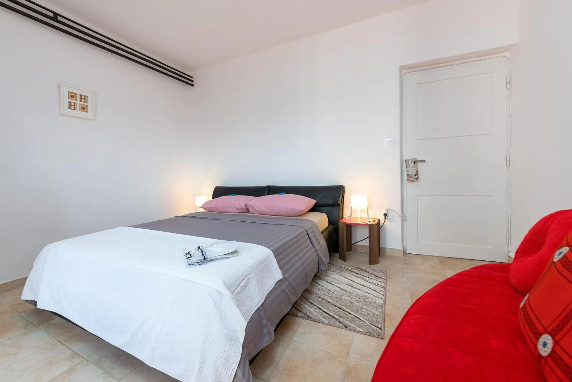Bedroom, Bed in Apartments Pilicari