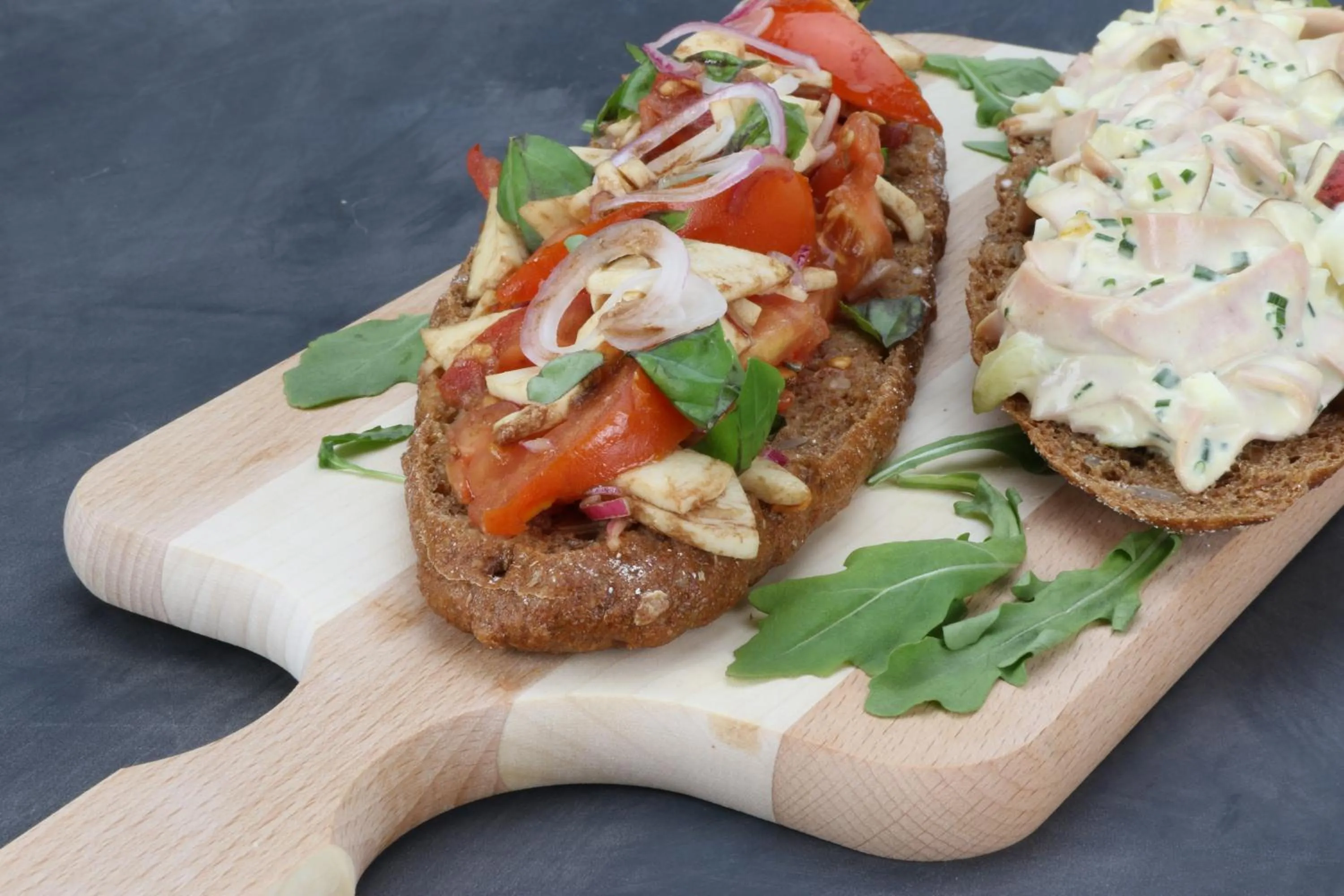 Food close-up in Richemont Hotel