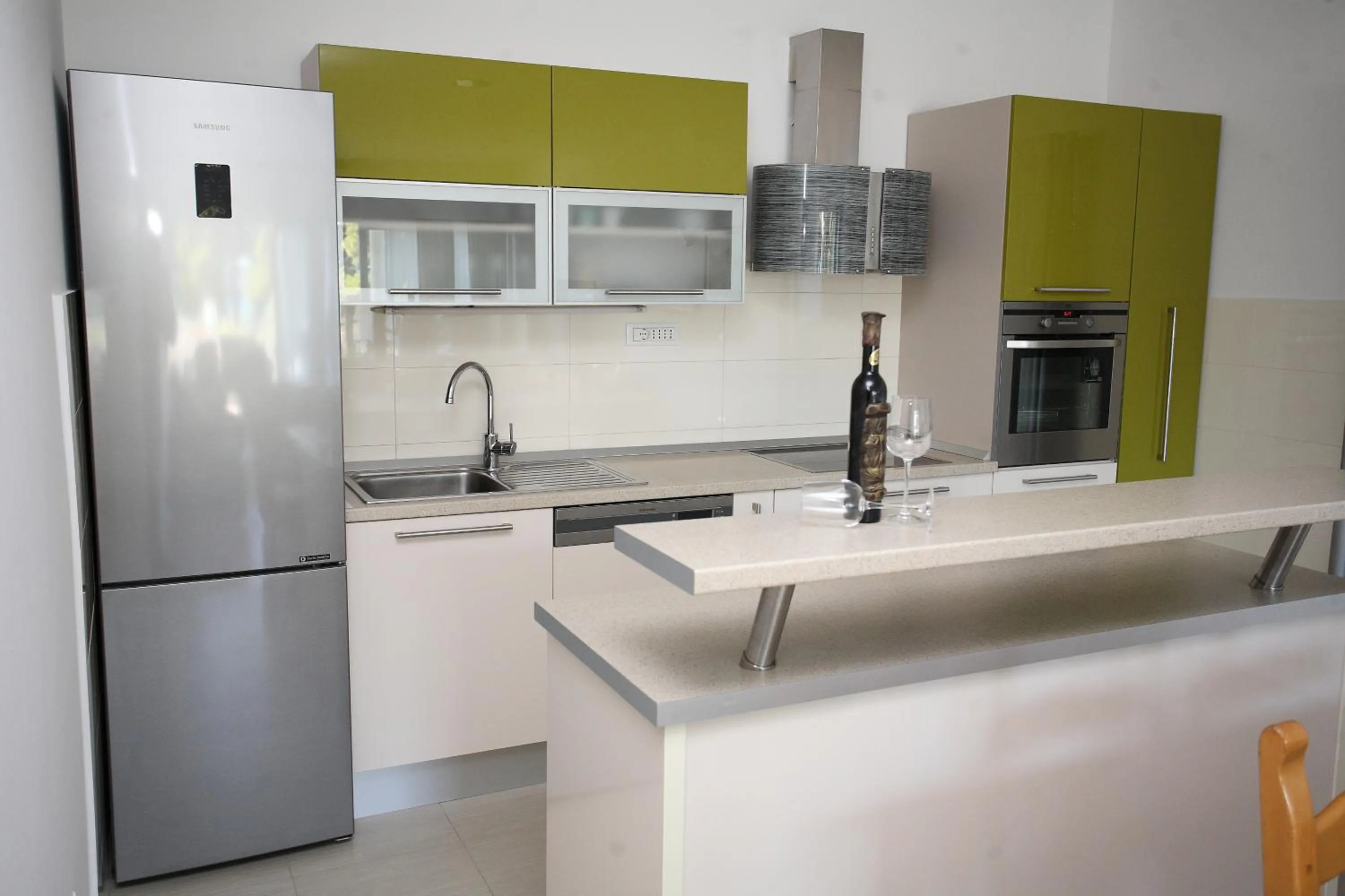 Area and facilities in Villa-Apartments Karmel