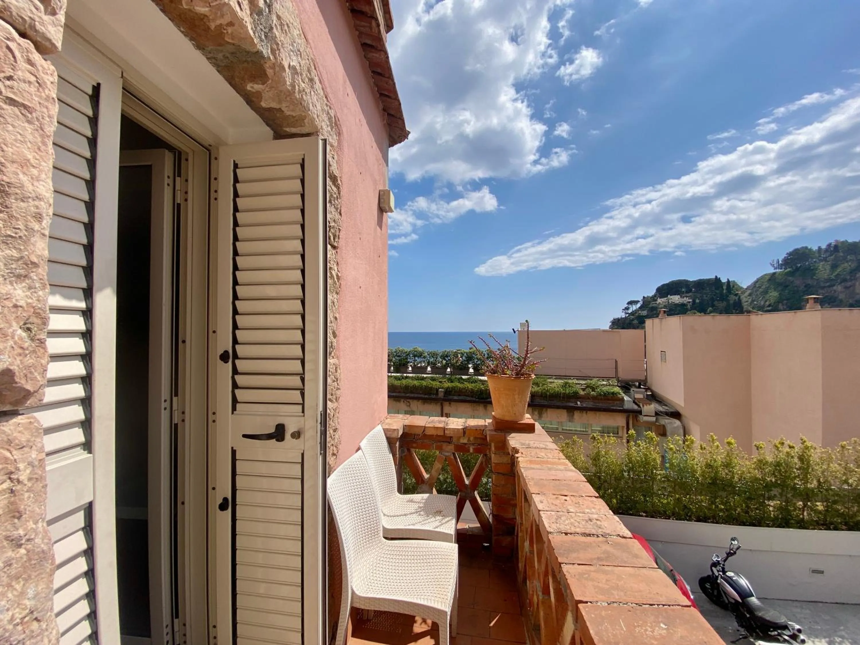 Balcony/Terrace in Hotel Villino Gallodoro