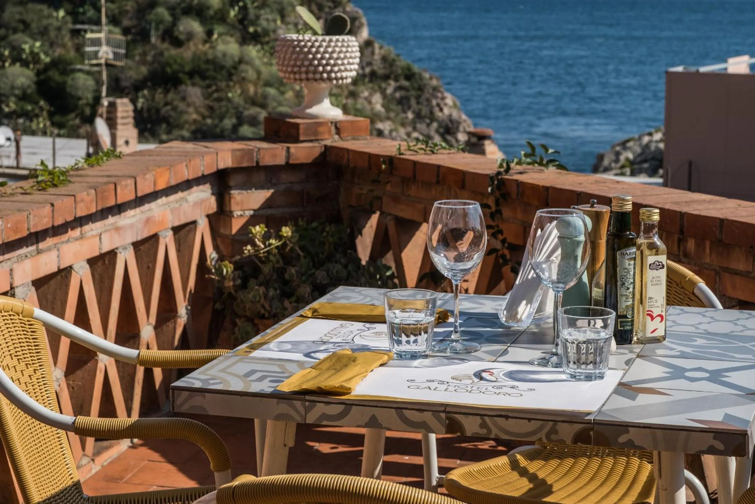 Restaurant/places to eat in Hotel Villino Gallodoro