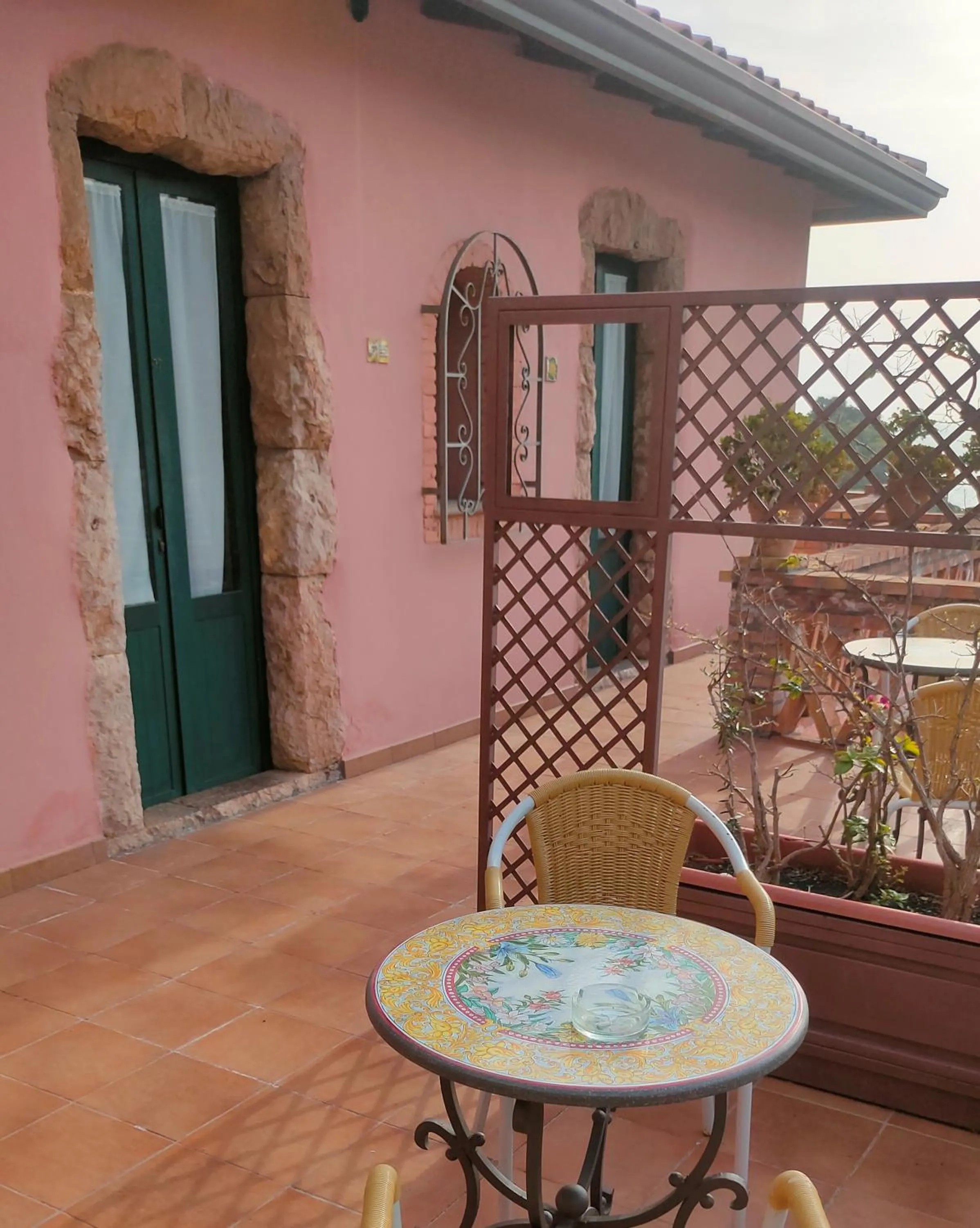 Balcony/Terrace in Hotel Villino Gallodoro