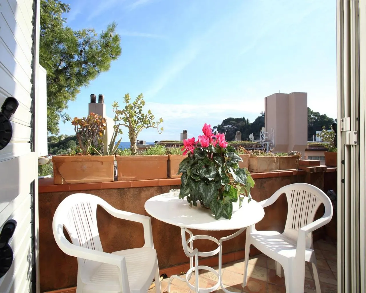 Balcony/Terrace in Hotel Villino Gallodoro