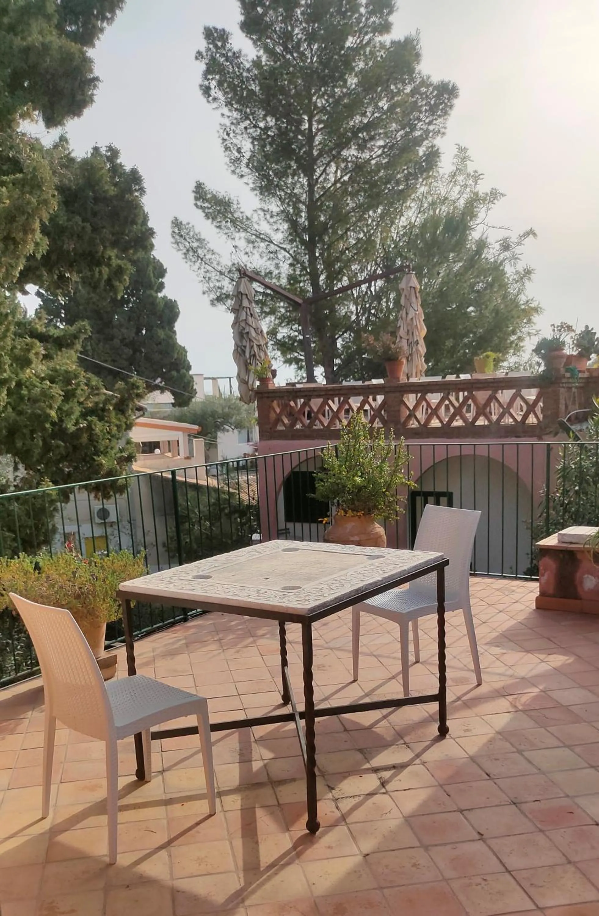 Balcony/Terrace in Hotel Villino Gallodoro
