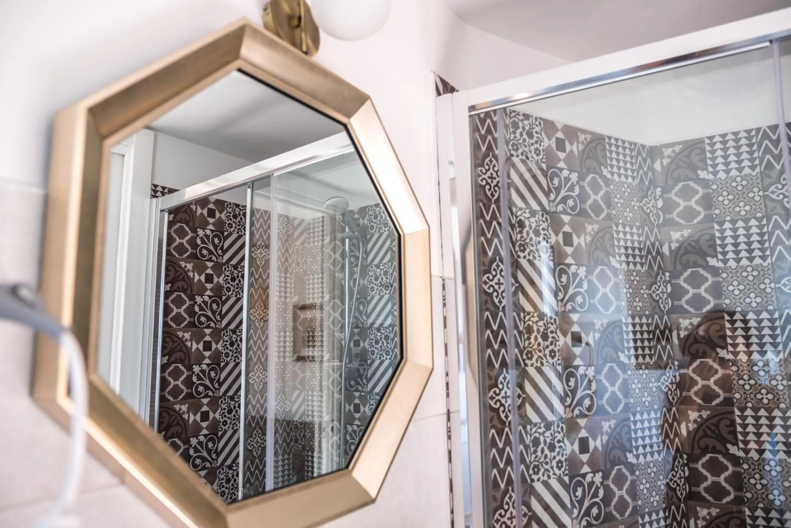 Bathroom in Hotel Villino Gallodoro
