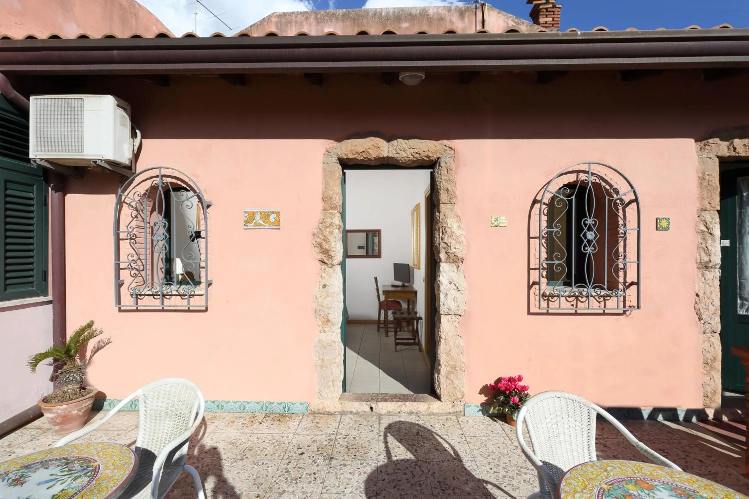 Balcony/Terrace in Hotel Villino Gallodoro