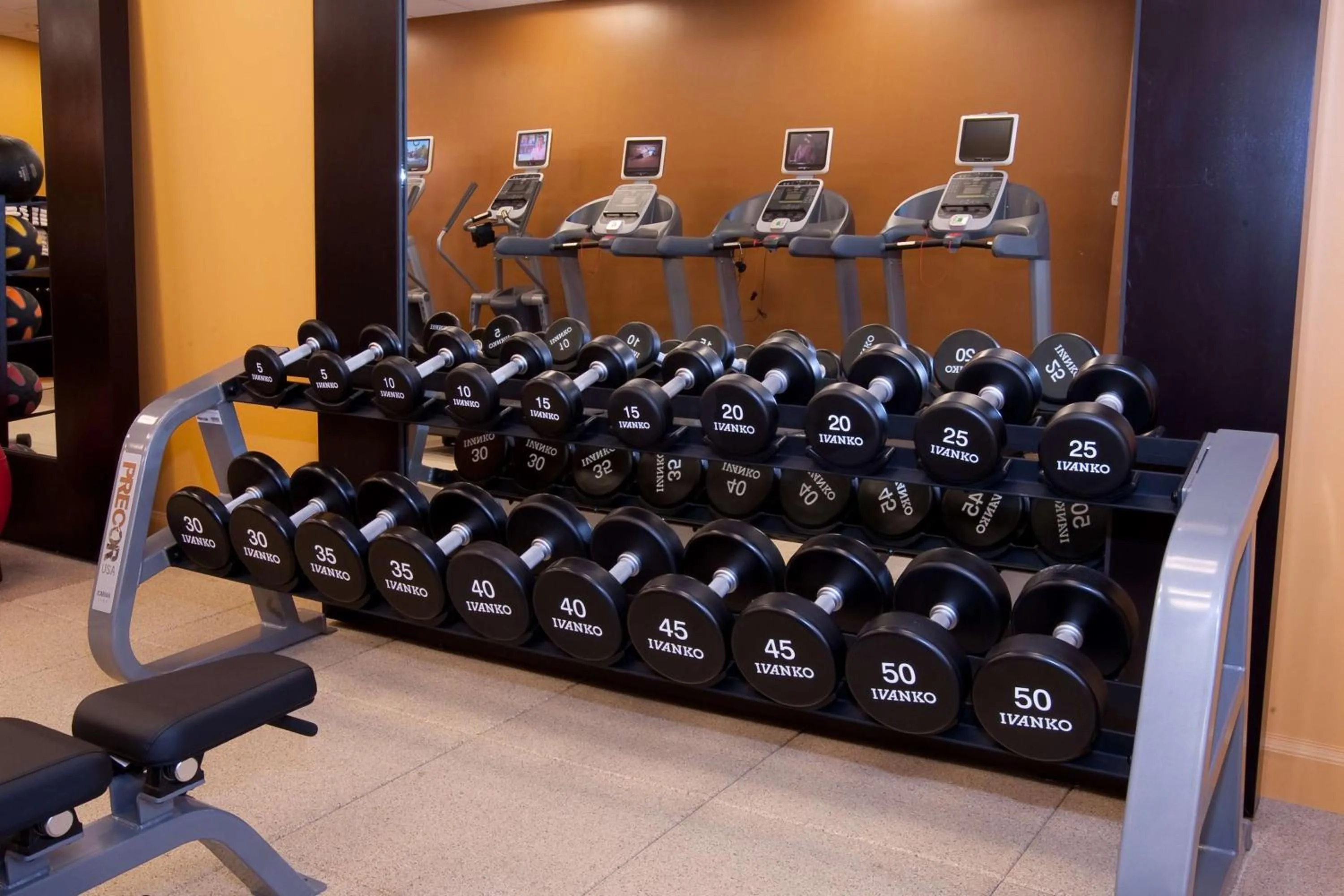 Fitness centre/facilities in DoubleTree by Hilton Collinsville/St.Louis