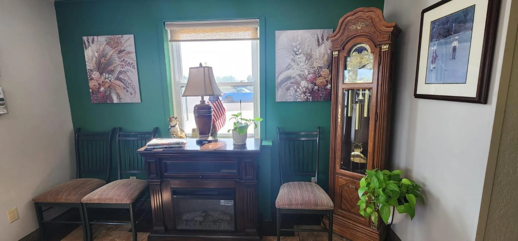 Lobby or reception in Lantern Motel