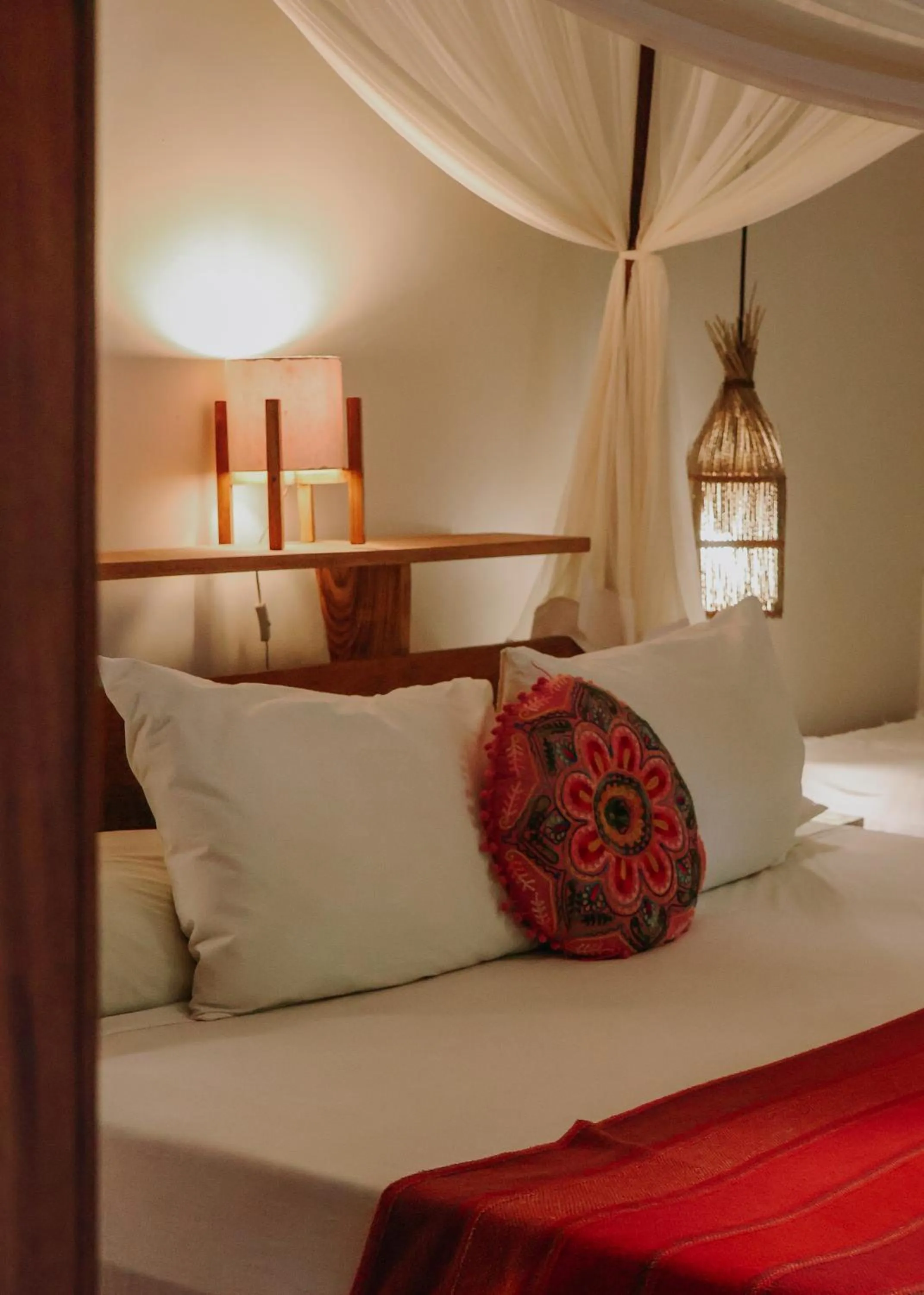 Bed in Na Villa dos Algodões