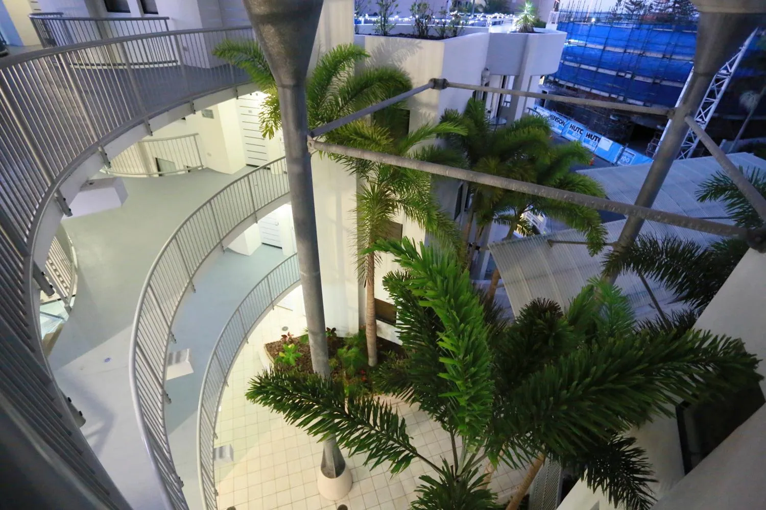 Bird's eye view in Beach Club Resort Mooloolaba