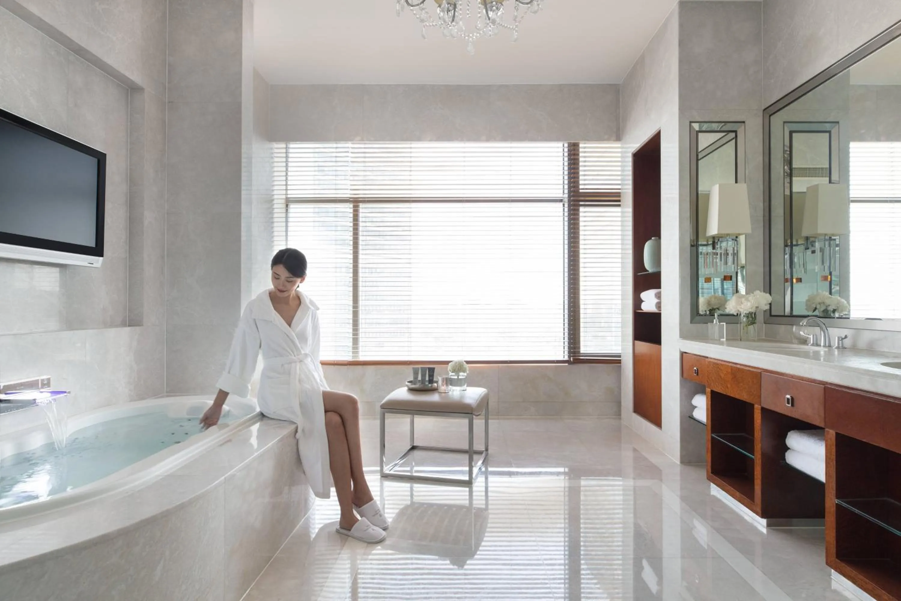 Bathroom in JW Marriott Hotel Beijing